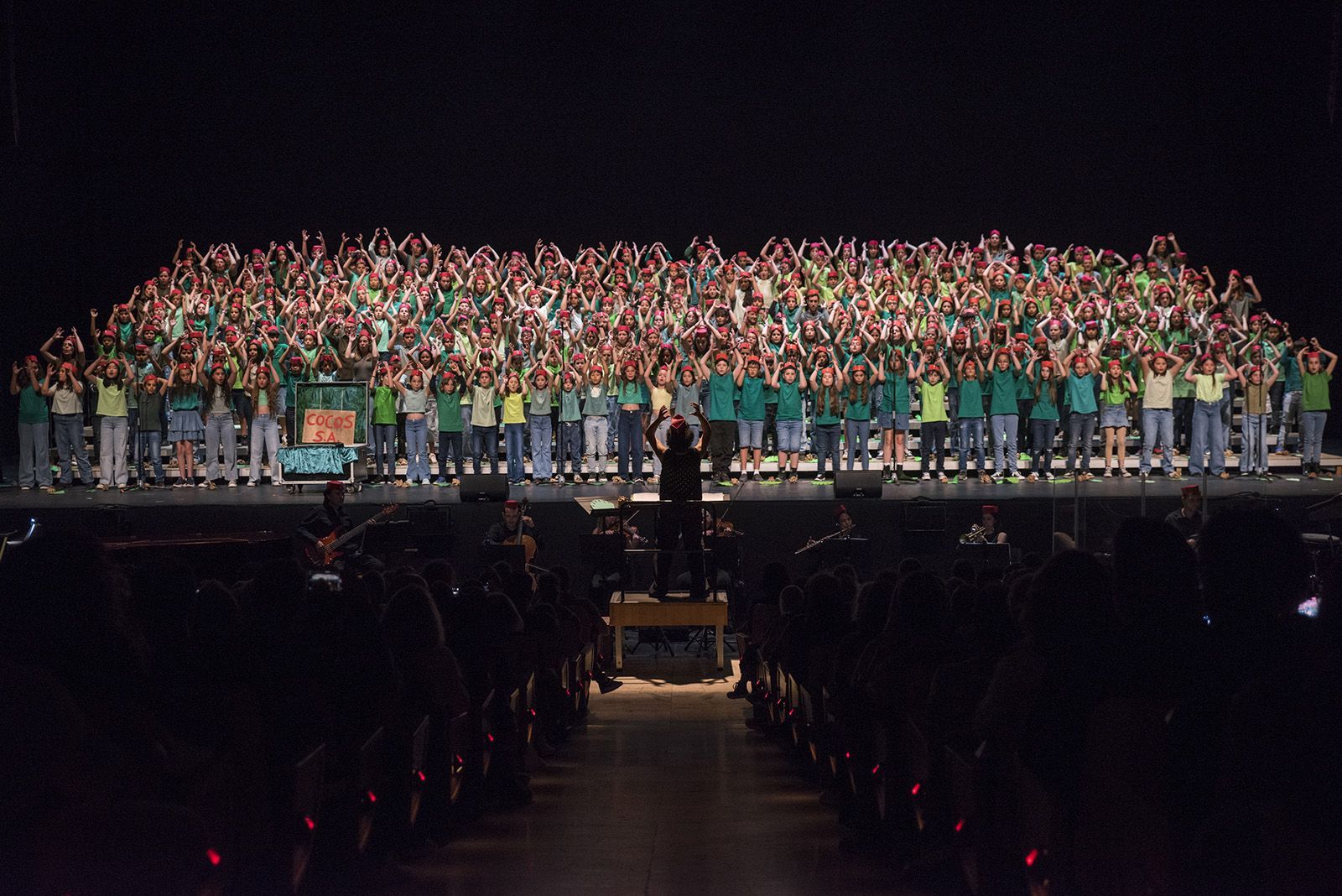 Cantània 2024, espectacle que forma part d'Escoles a Escena FOTO: Bernat Millet