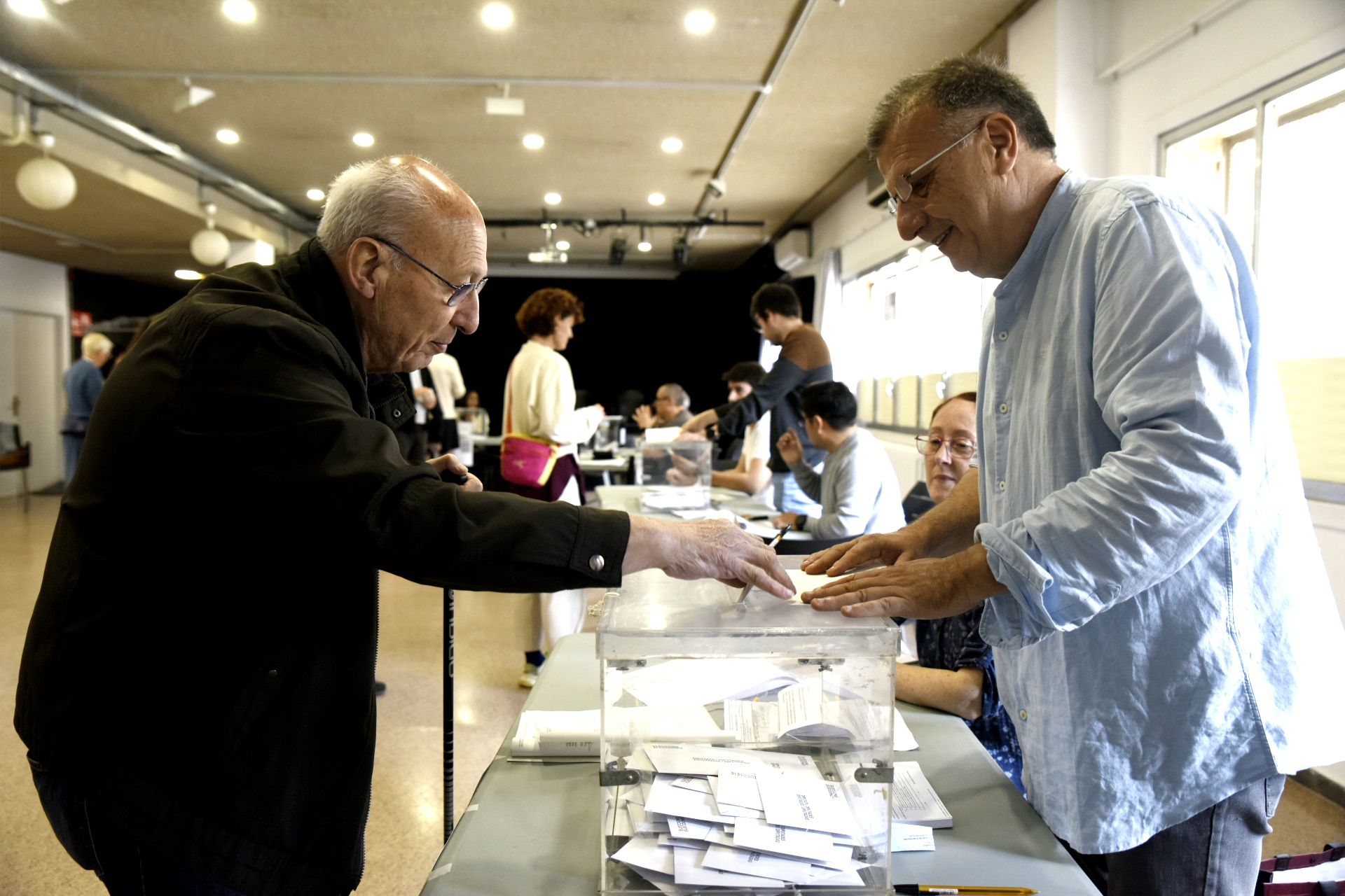 Seu electoral Casa de Cultura. FOTO: Bernat Millet.
