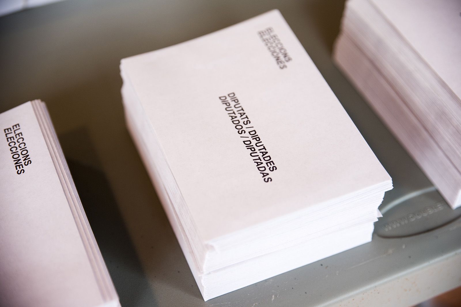 Seu electoral Escola Gerbert d’Orlach. FOTO: Bernat Millet.