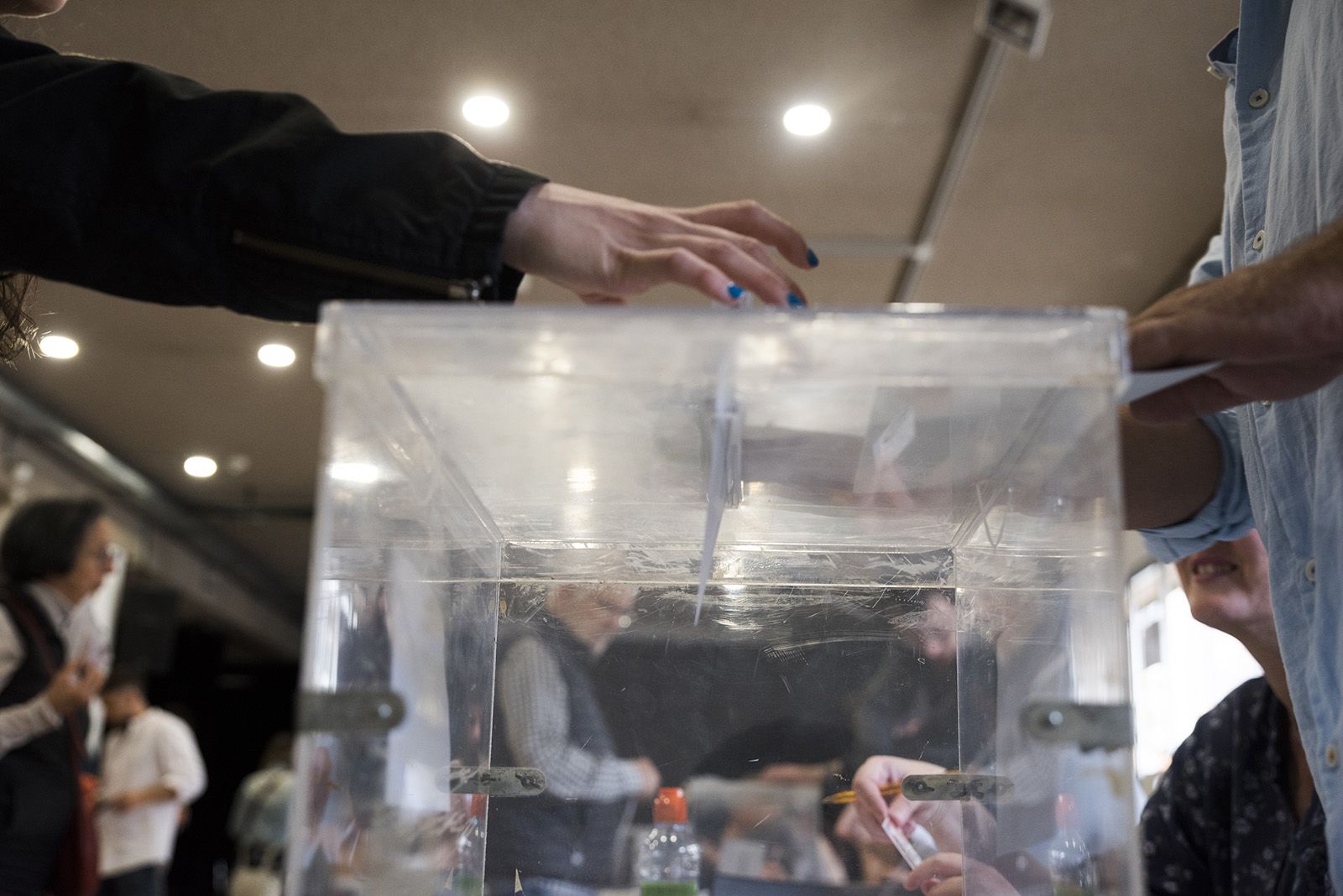 Seu electoral Casa de Cultura. FOTO: Bernat Millet.