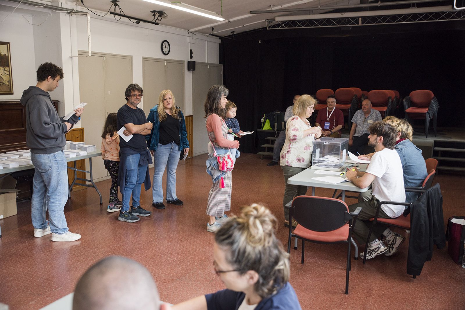 Seu electoral Casalet de Valldoreix. FOTO: Bernat Millet.