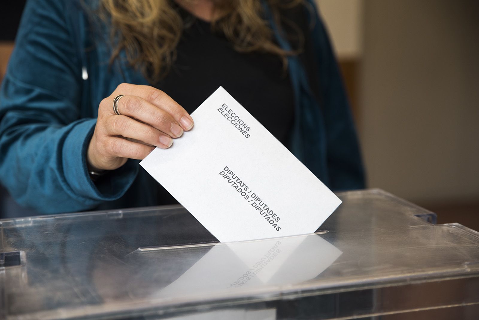 Seu electoral Casalet de Valldoreix. FOTO: Bernat Millet.