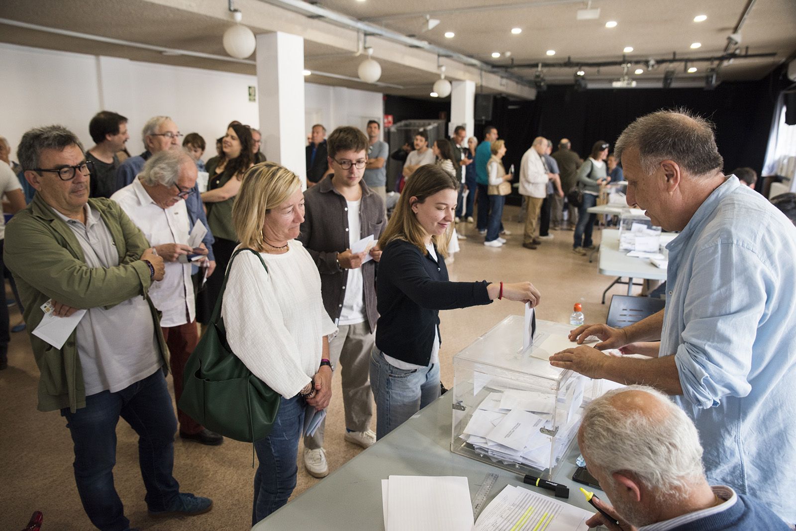 Seu electoral Casa de Cultura. FOTO: Bernat Millet.