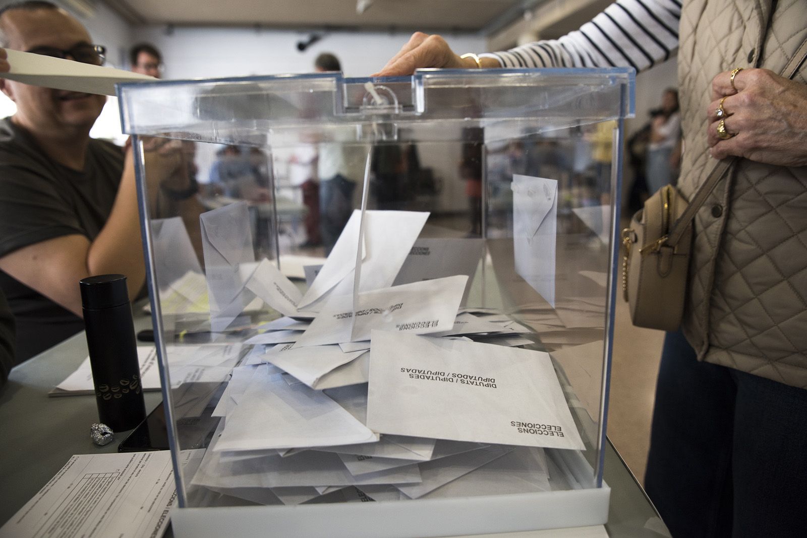 Seu electoral Casa de Cultura. FOTO: Bernat Millet.