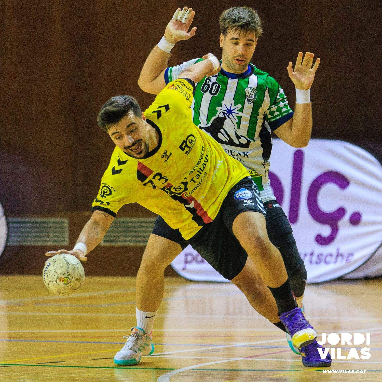 L'OAR Gràcia Sabadell i el Bm. La Roca han estat les víctimes preferides d'aquesta temporada de Jordi Sancho. FOTO: Jordi Vilas