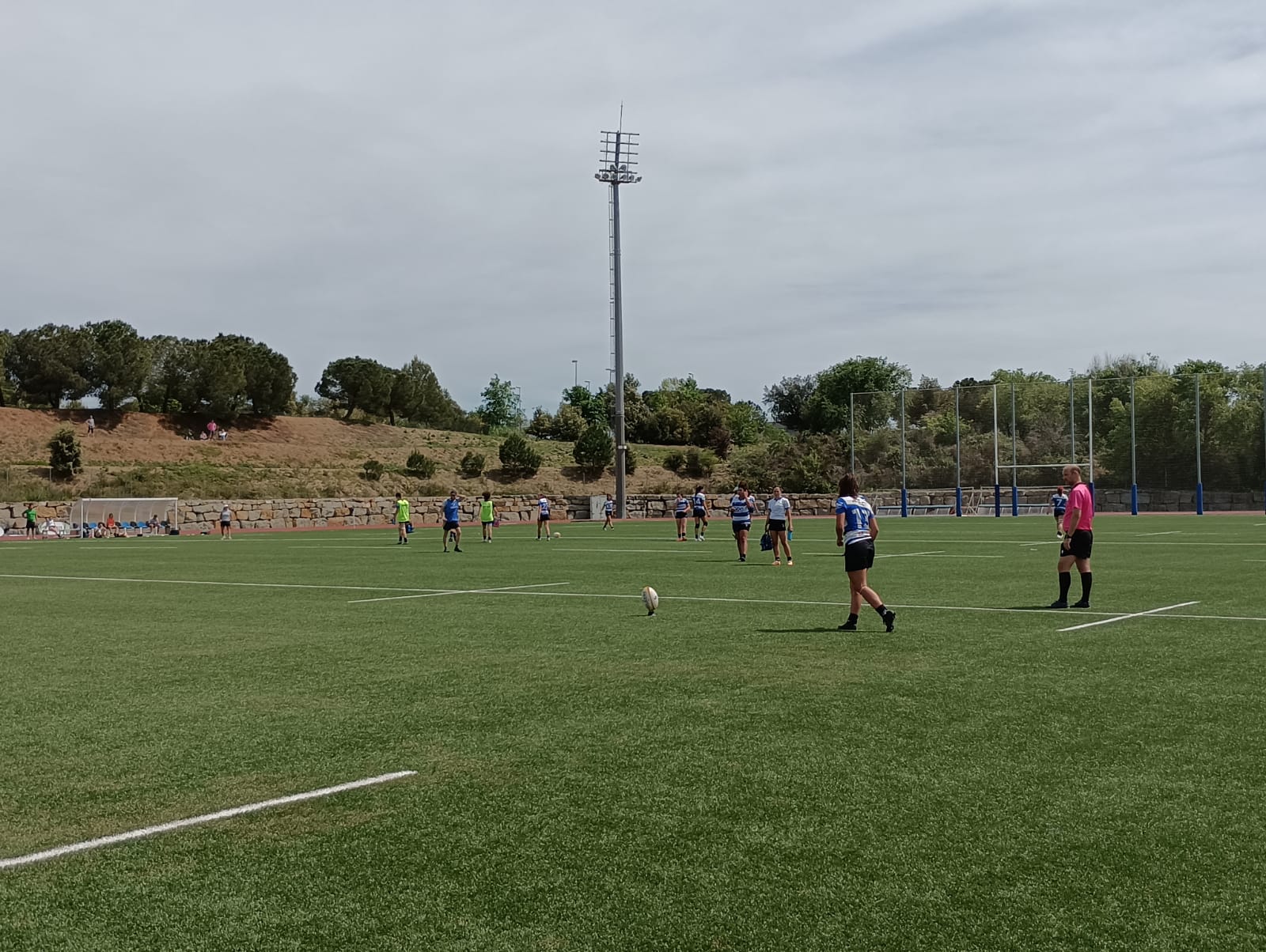 El Rugby Sant Cugat perd i diu adeu al play off. Foto: Dani Esclusa
