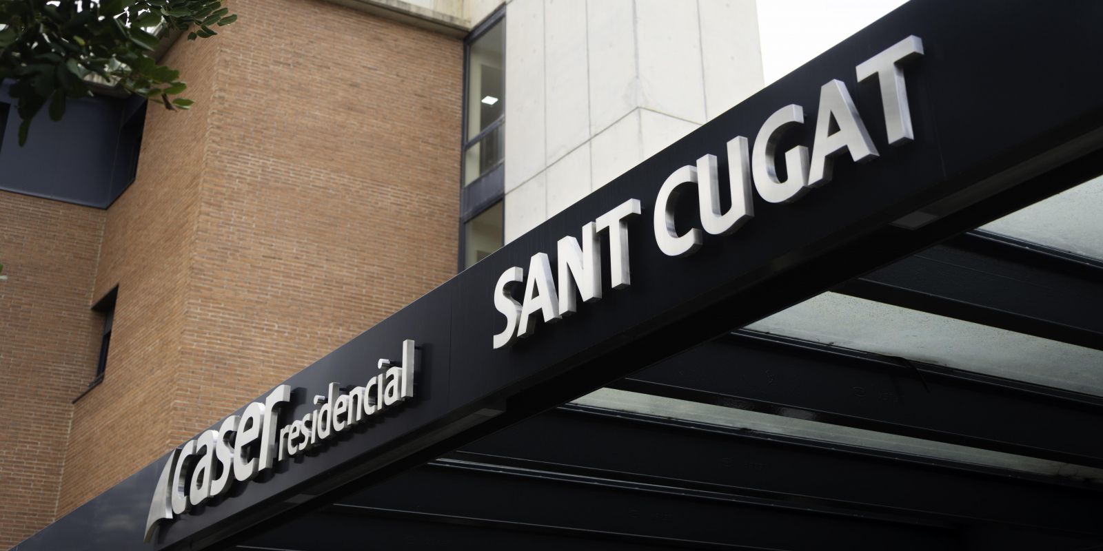 Façana de Caser Residencial Sant Cugat, una residència de Sant Cugat renovada. FOTO: Cedida