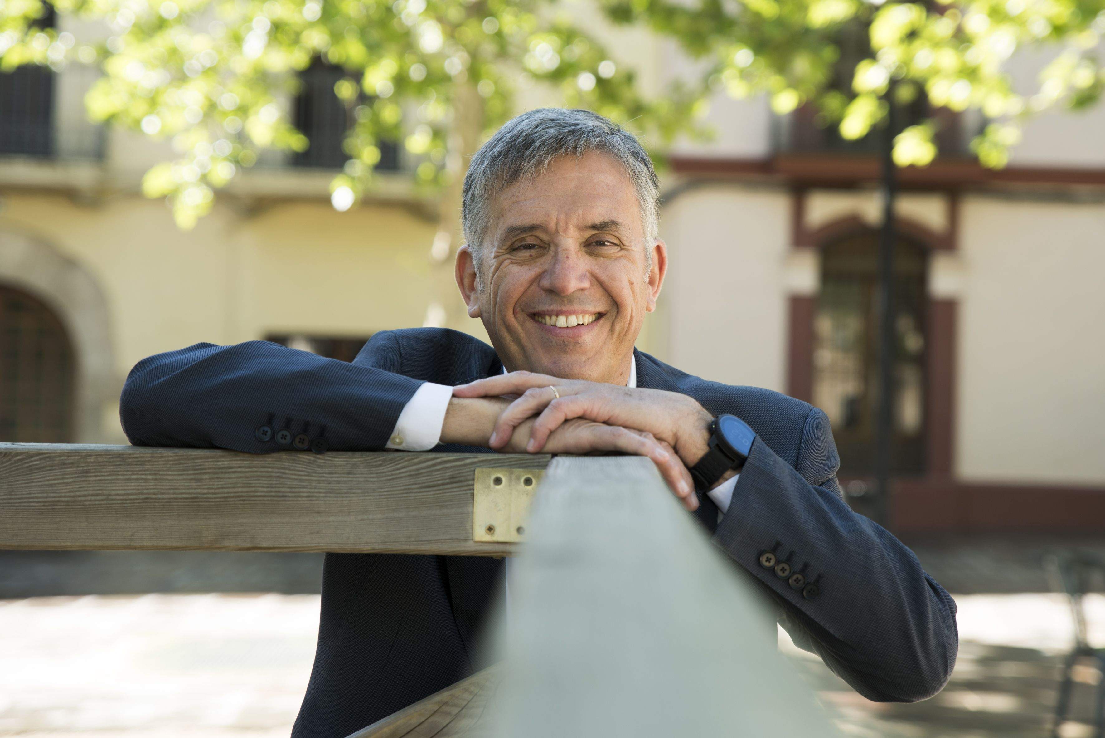 Lluís Recoder és el president  de Creu Roja. FOTO: Bernat Millet (TOT Sant Cugat)