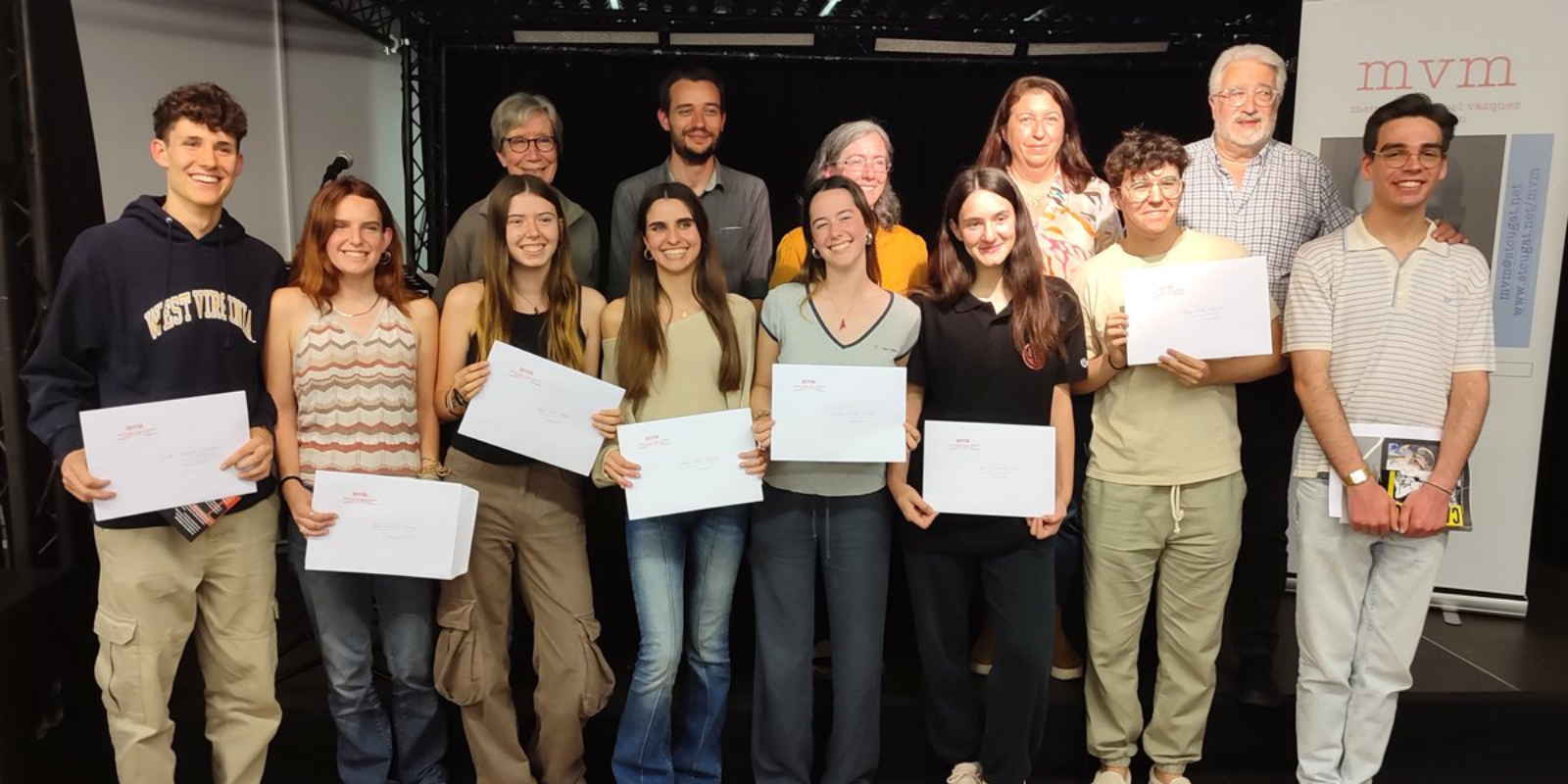 Els guardonats en la 19a edició dels premis FOTO: Institut Joaquima Pla i Farreras