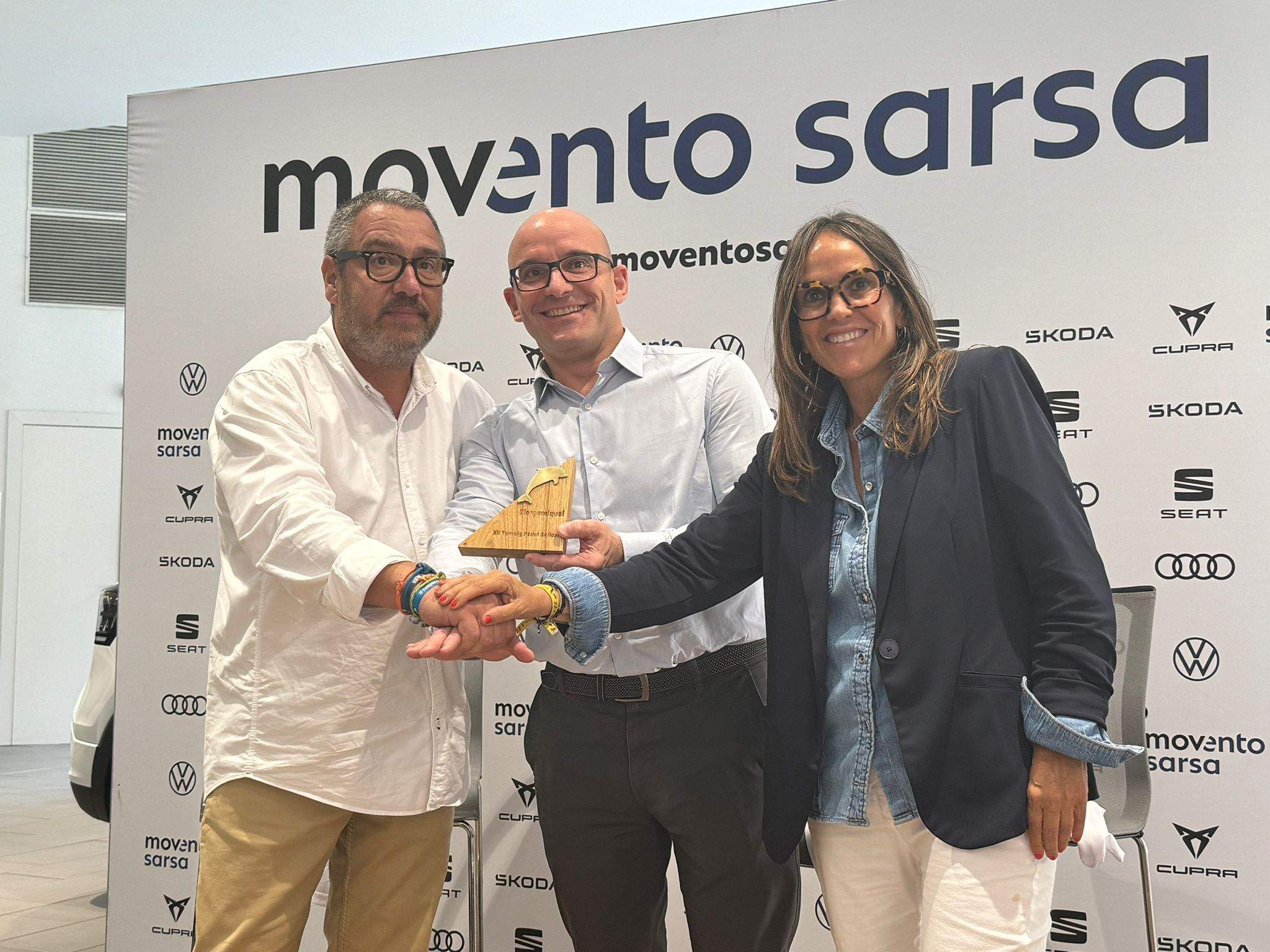 Presentació de la 12a edició del #ForçaMiquel en el concessionari Movento Sarsa Volkswagen Sant Cugat. FOTO: TOT Sant Cugat