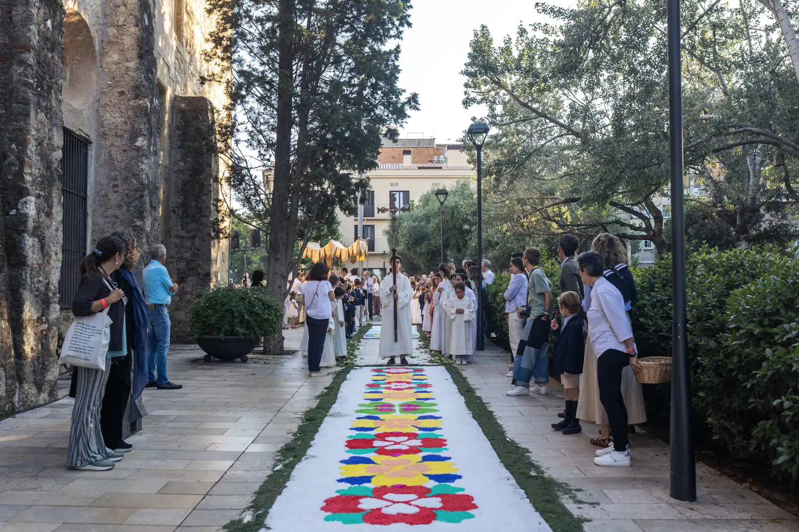 Celebració del Corpus Christi a Sant Cugat FOTO: Arnau Padilla