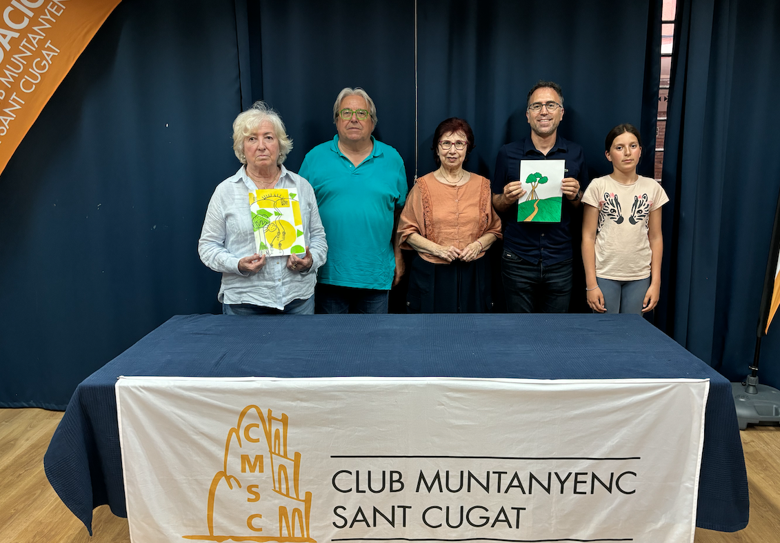 El jurat del Concurs de Dibuixos de la Marxa Infantil va escollir els dibuixos que il·lustraran la samarreta i els rètols de la 65a edició de la Marxa Infantil. FOTO: Cedida