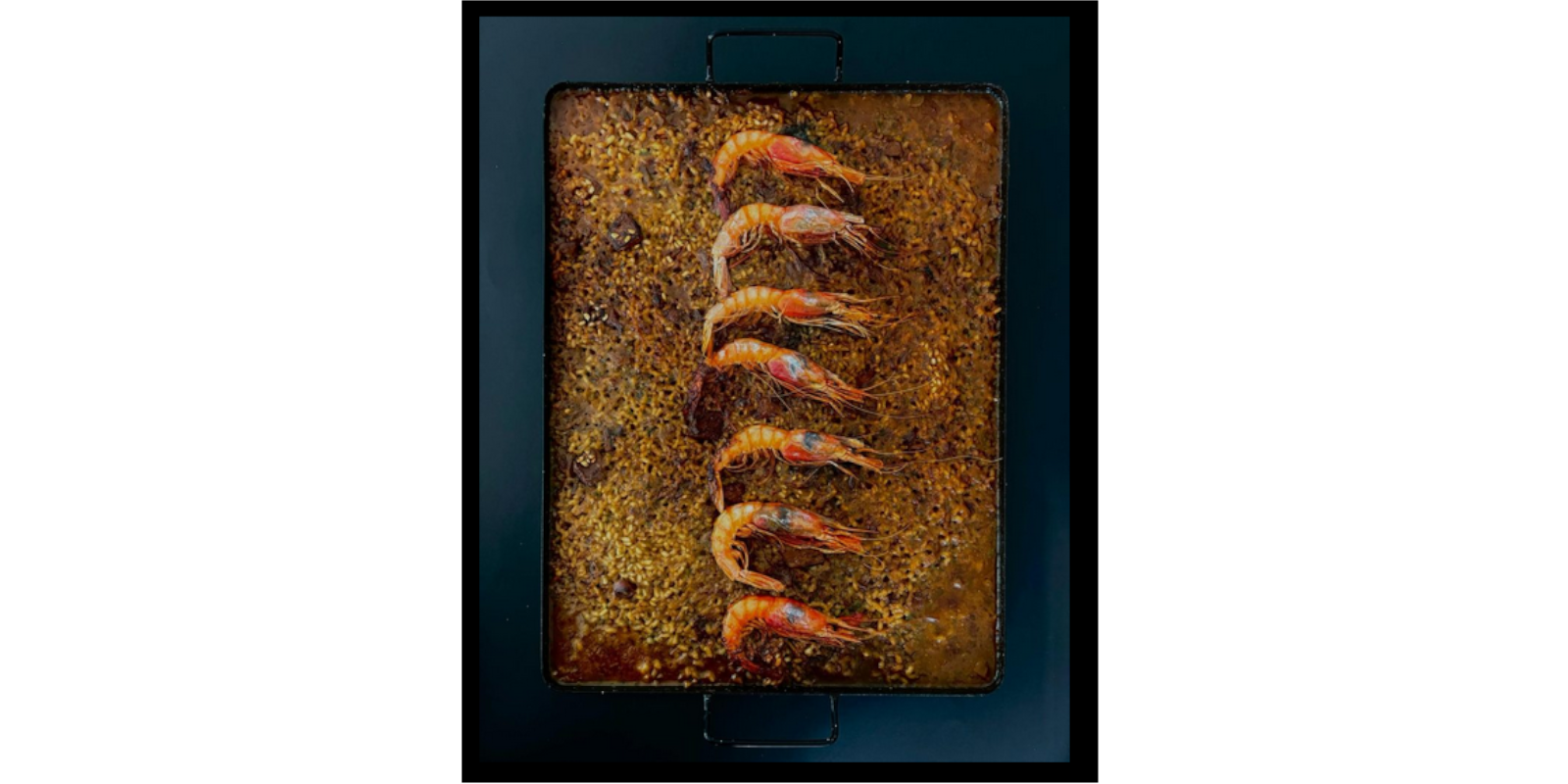 Arròs a la llauna de Mediterrani Cuina de Mercat. FOTO: Cedida