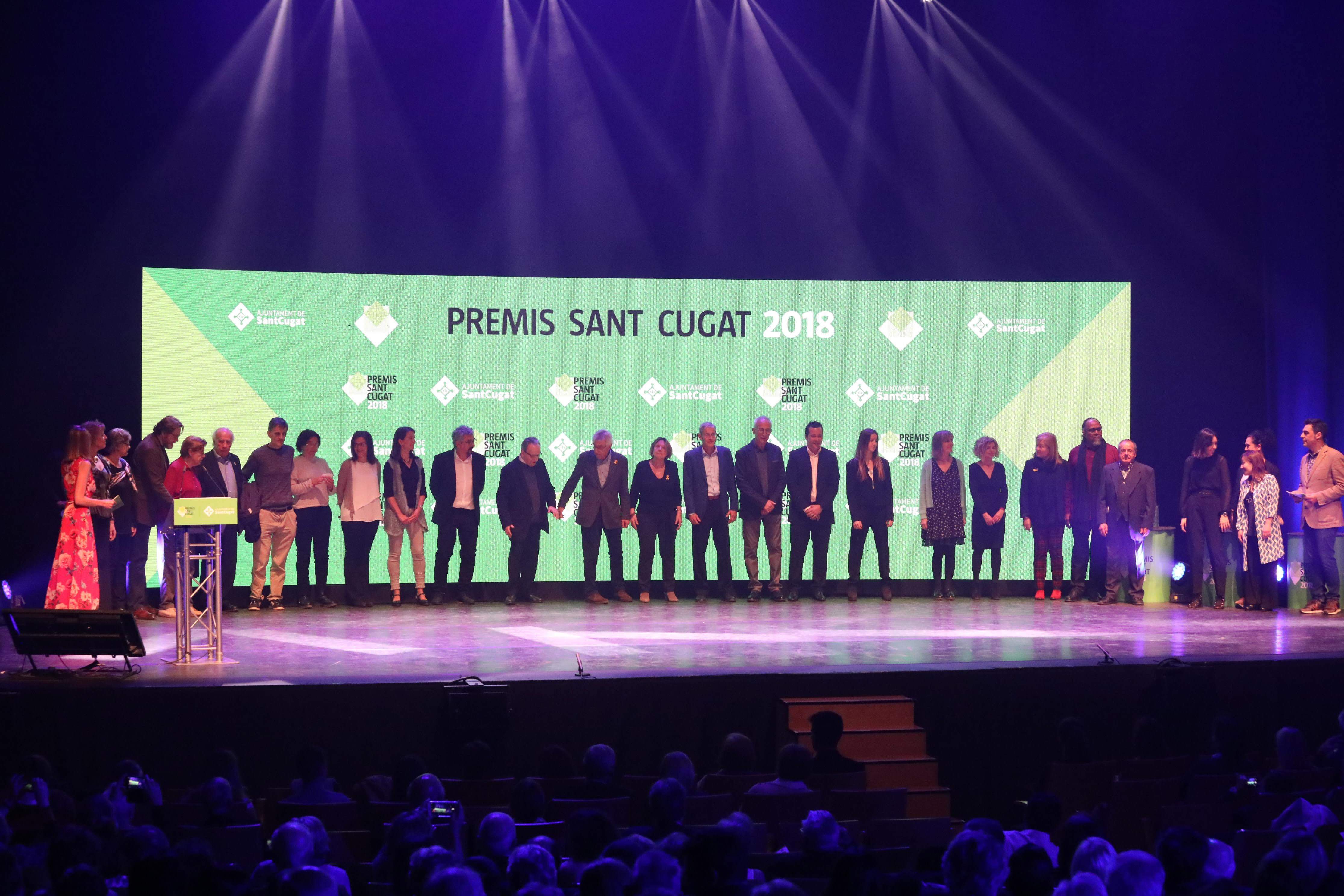 La darrera edició dels Premis Sant Cugat 2018. Foto: Lali Álvarez