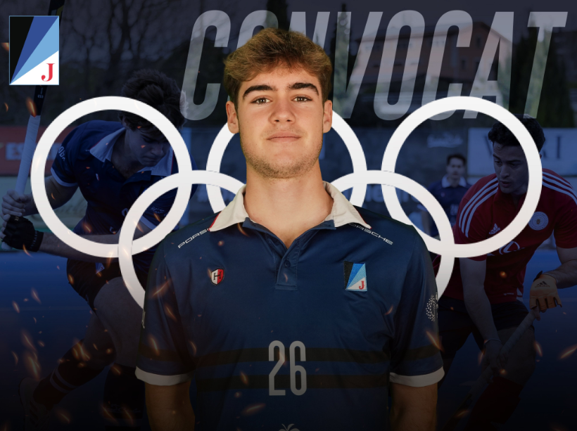 Bruno Font és jugador d'hoquei herba del Junior FC. FOTO: Cedida