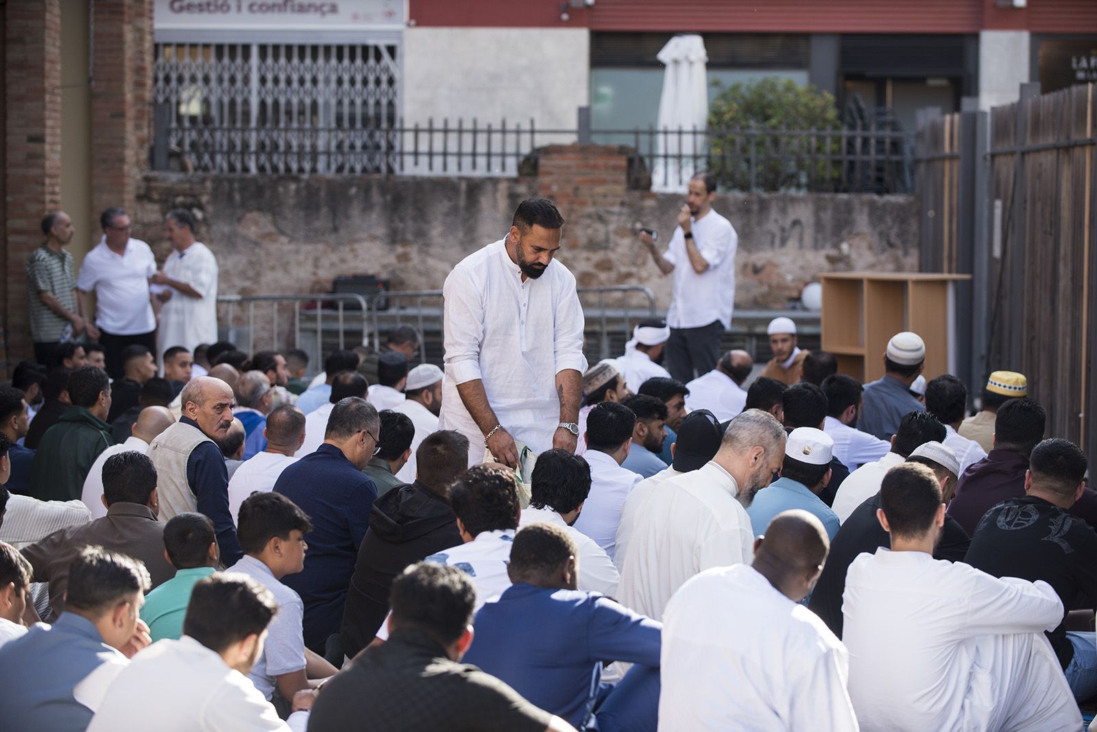 Celebració de l'Eid Al-Adha FOTO: Bernat Millet