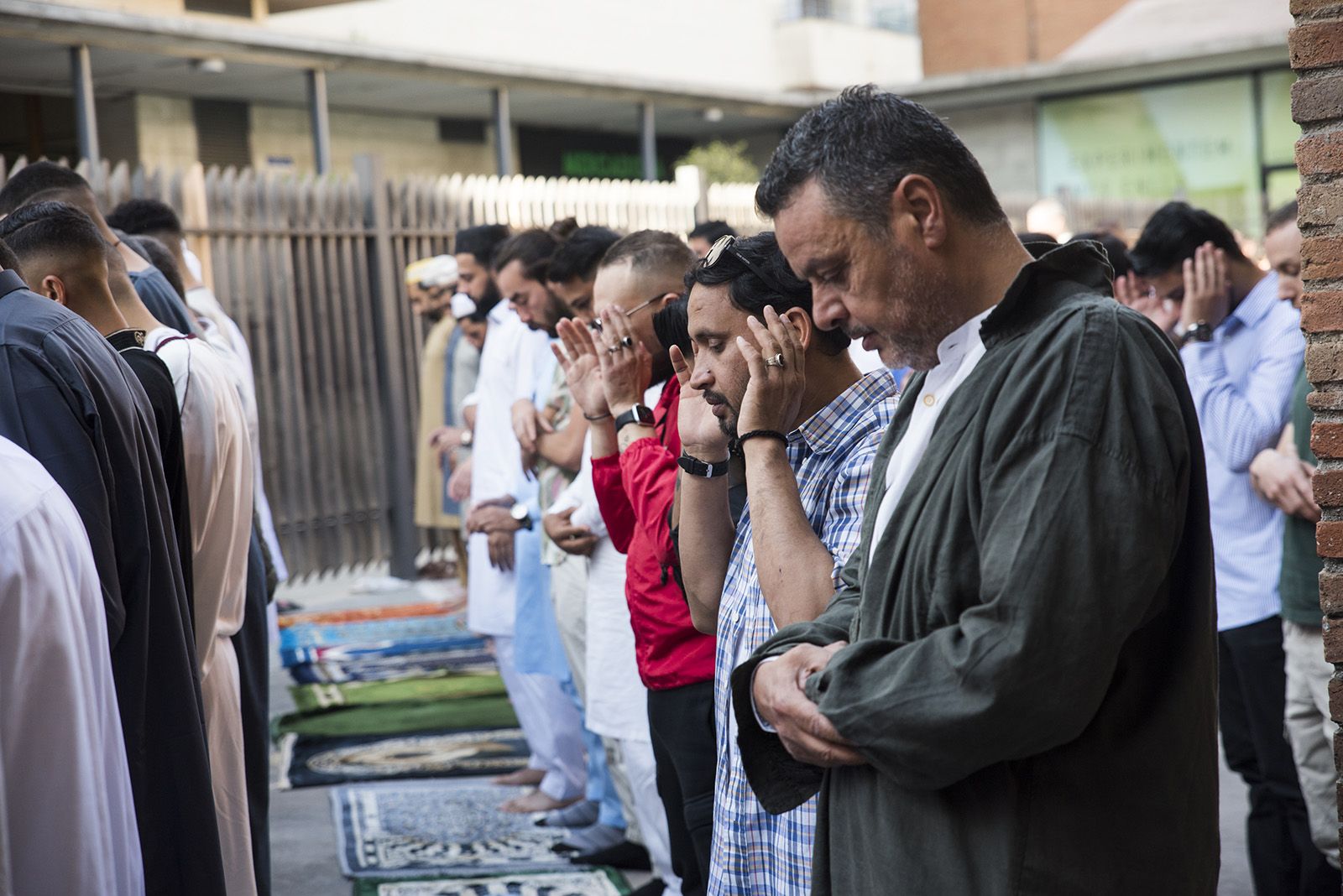 Celebració de l'Eid Al-Adha FOTO: Bernat Millet