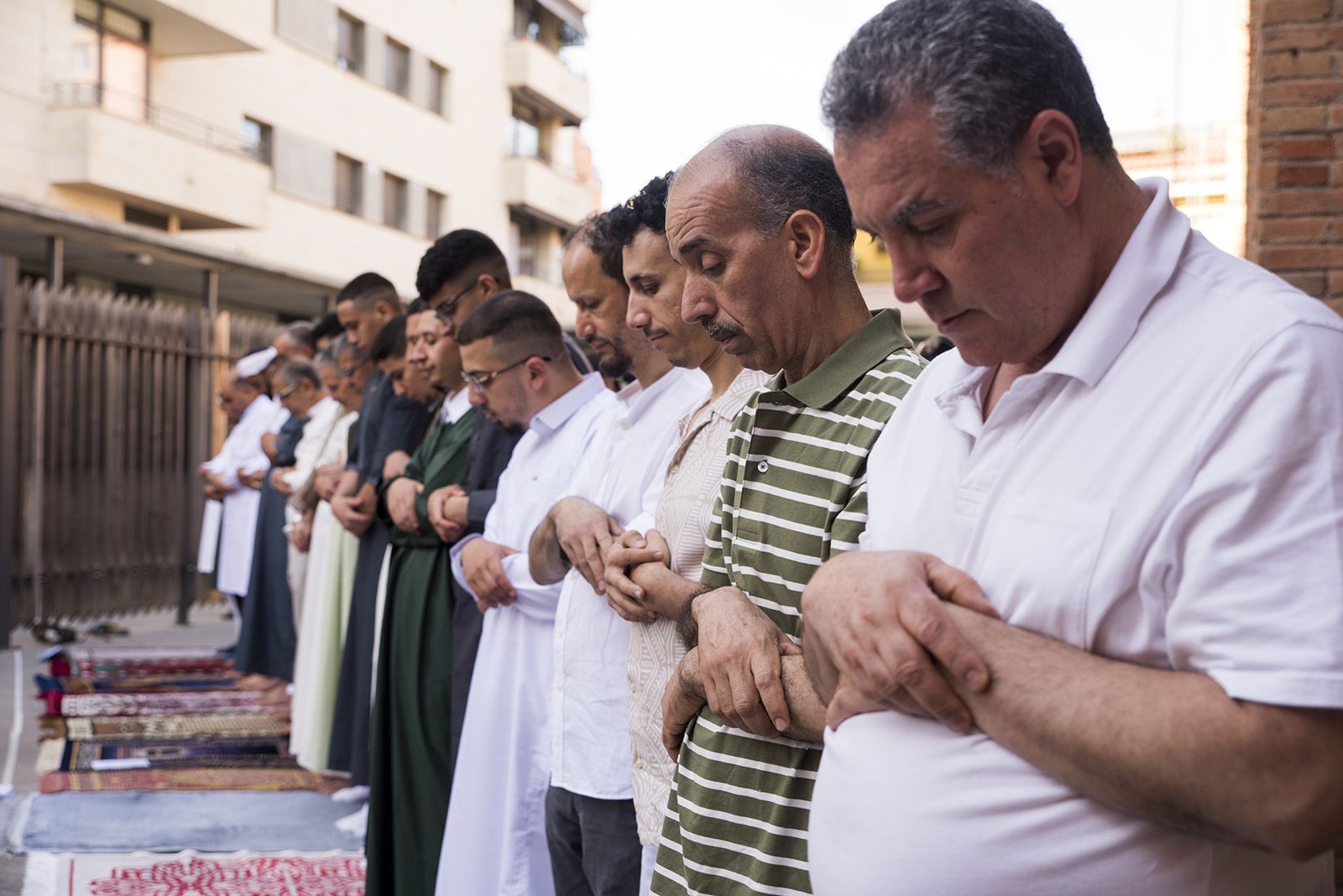 Celebració de l'Eid Al-Adha FOTO: Bernat Millet