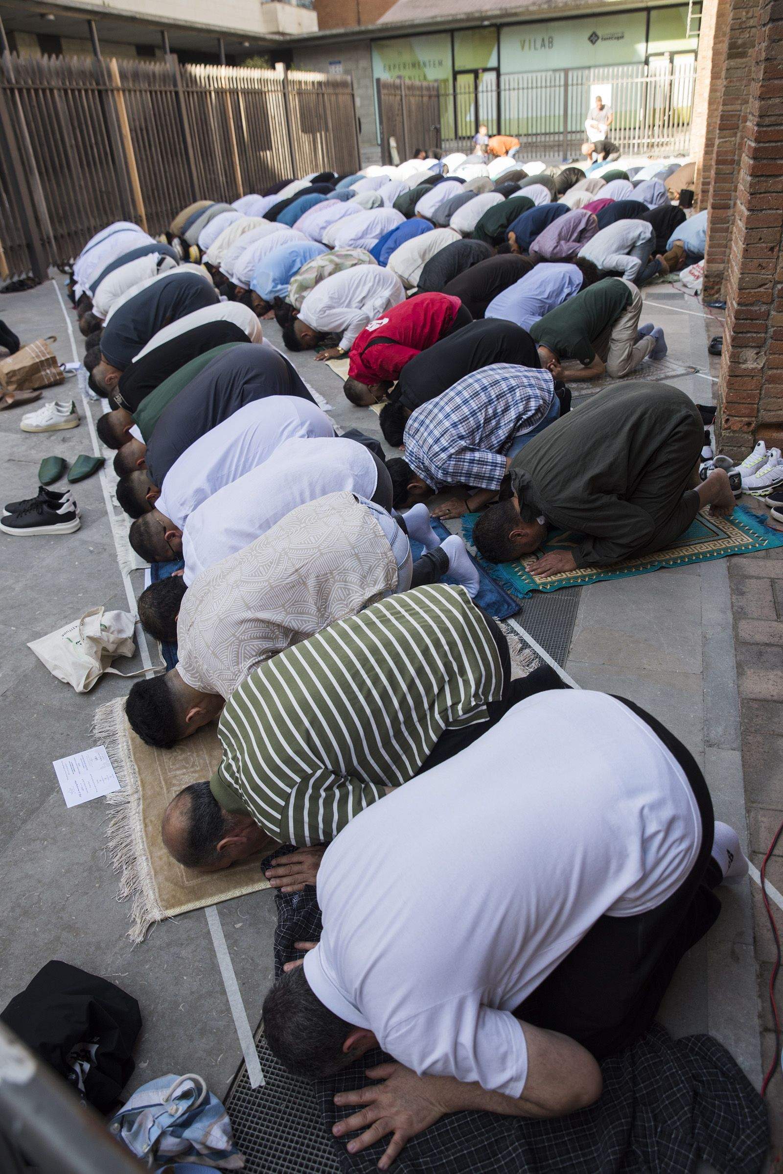 Celebració de l'Eid Al-Adha FOTO: Bernat Millet