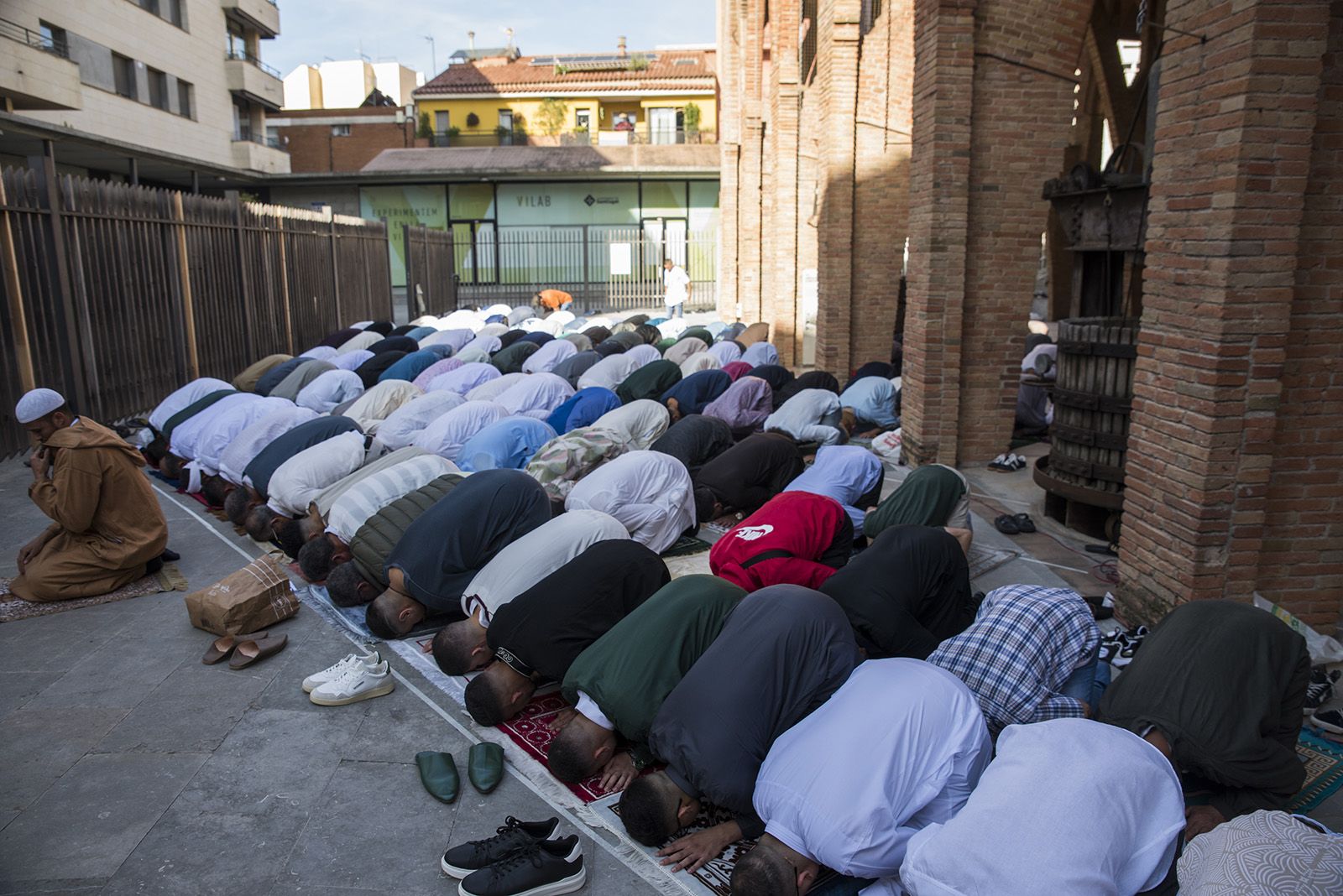 Celebració de l'Eid Al-Adha FOTO: Bernat Millet