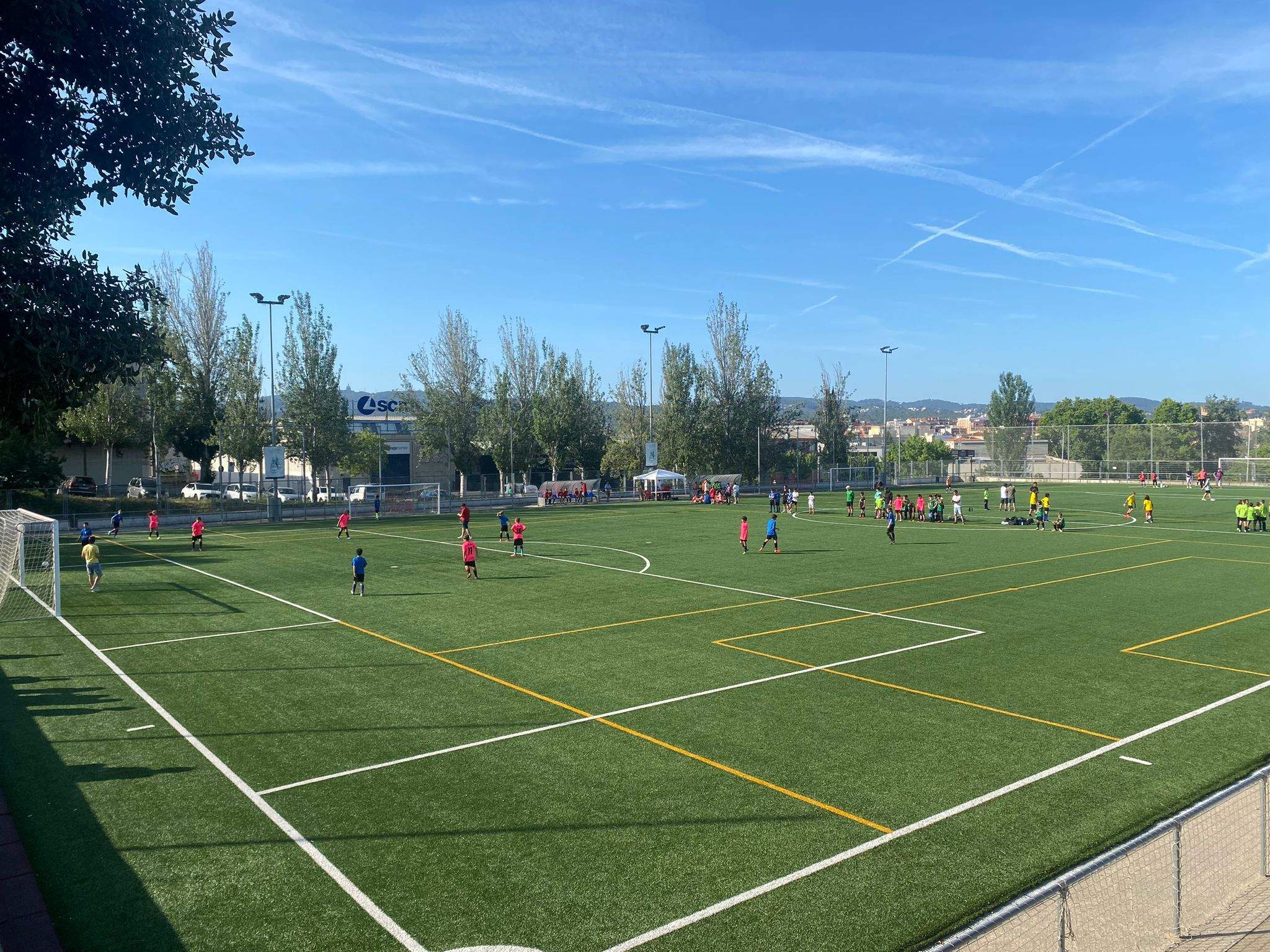 La 12a edició de la Festa de l'Esport per a la Infància de la Penya Blaugrana Sant Cugat. FOTO: PB Sant Cugat