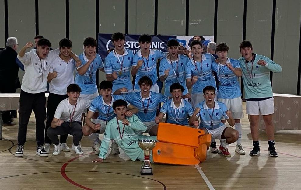 El juvenil masculí del Junior FC acompanyarà al femení en la fase final del Campionat d'Espanya. FOTO: Cedida