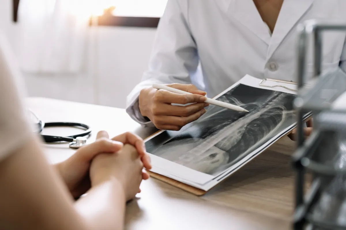 Aquest test per detectar càncer de pulmó en estadi primerenc es fa a l'Hospital Universitari General de Catalunya (HUGC). FOTO: Cedida