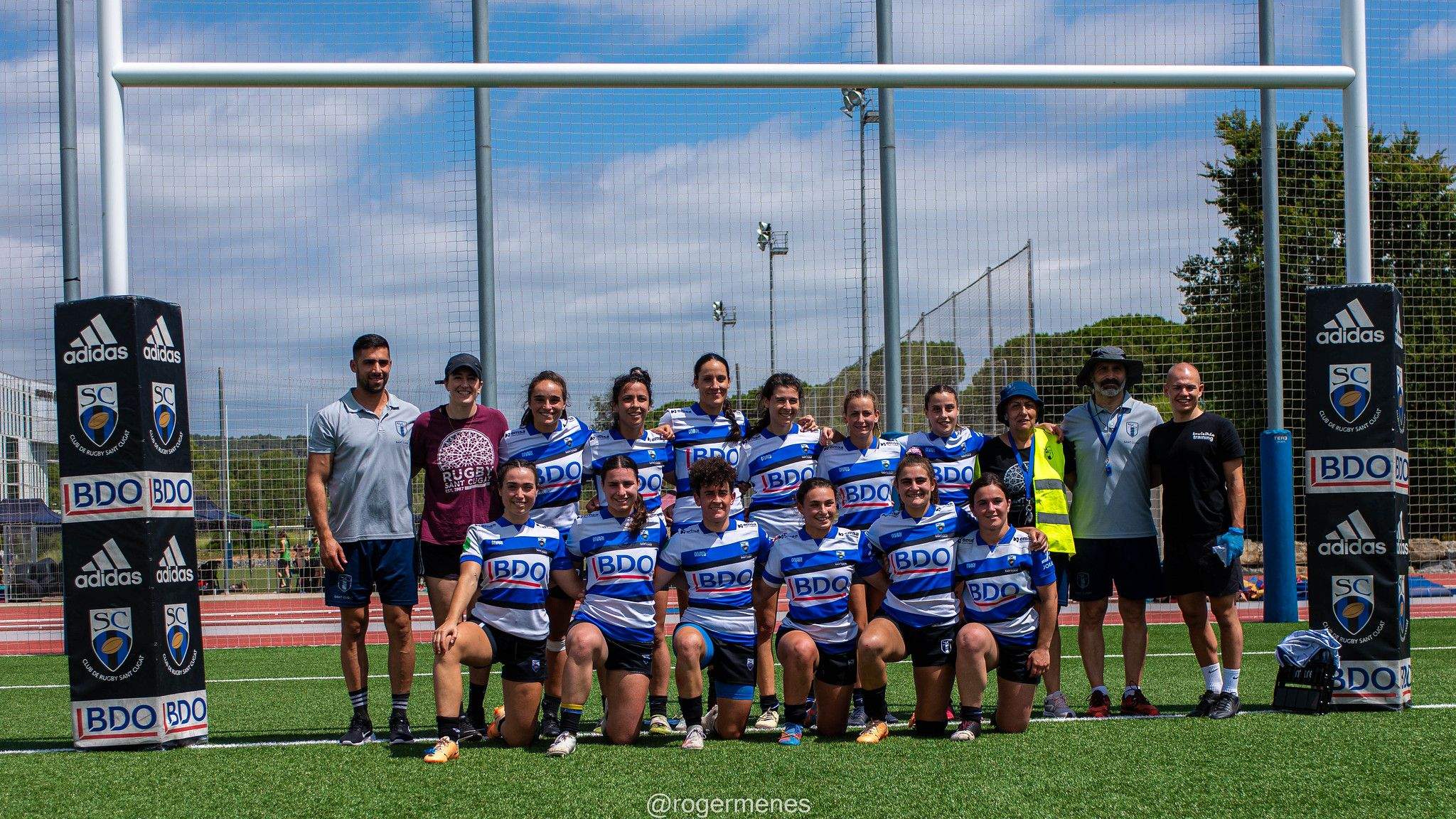 El Rugby Sant Cugat guanya la Copa de la Reina per 2a vegada en la seva història. FOTO: @rogermenes