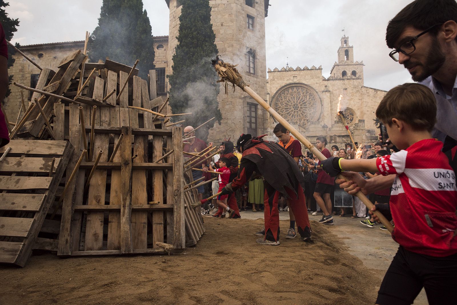 La Flama del Canigó. FOTO: Bernat Millet.
