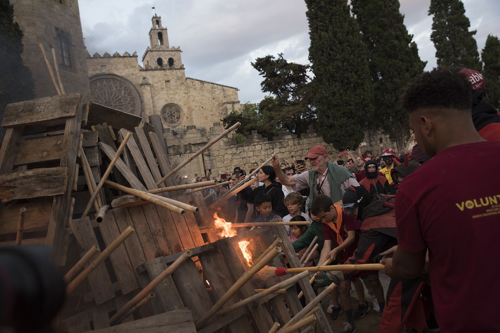 La Flama del Canigó. FOTO: Bernat Millet.