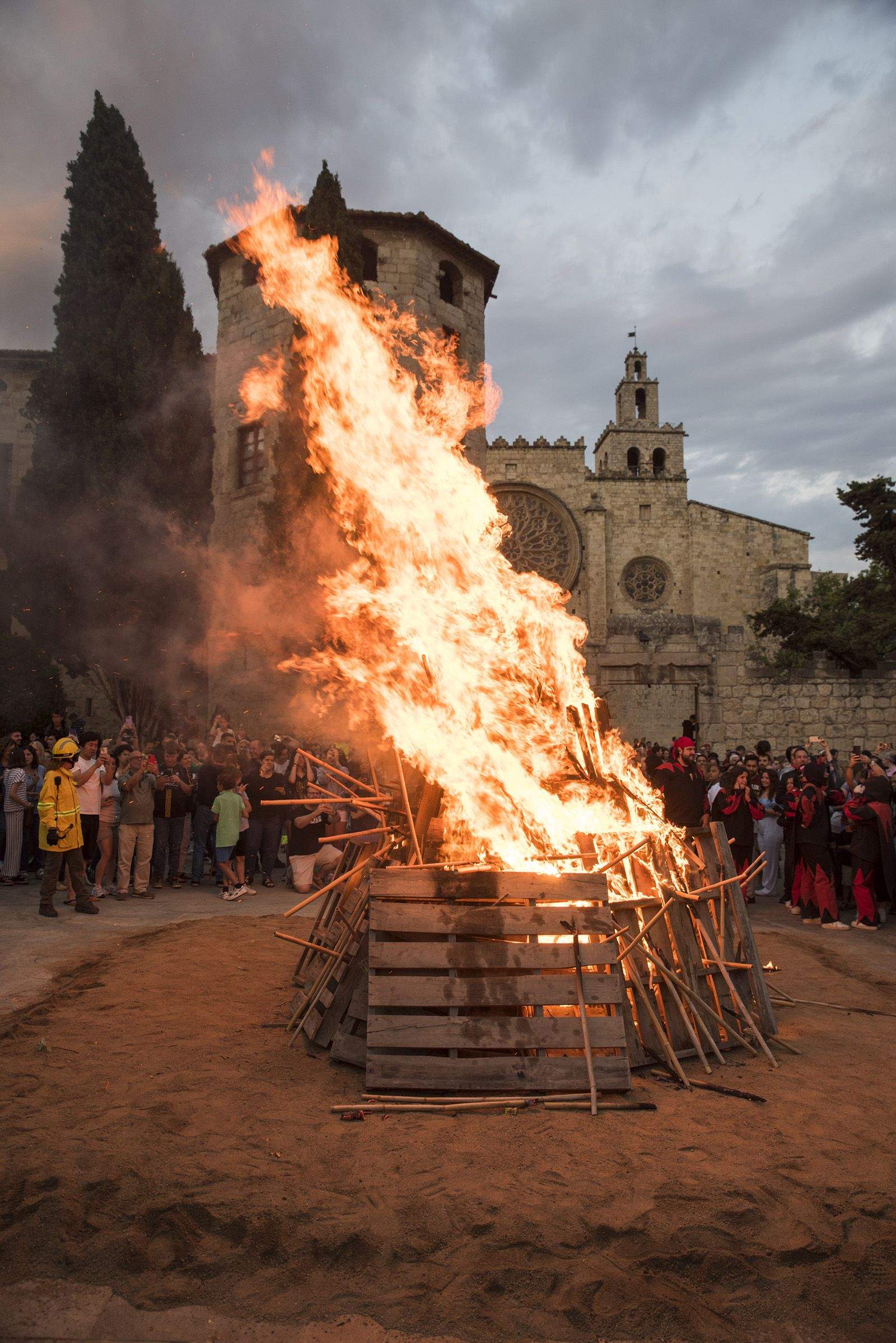 La Flama del Canigó. FOTO: Bernat Millet.