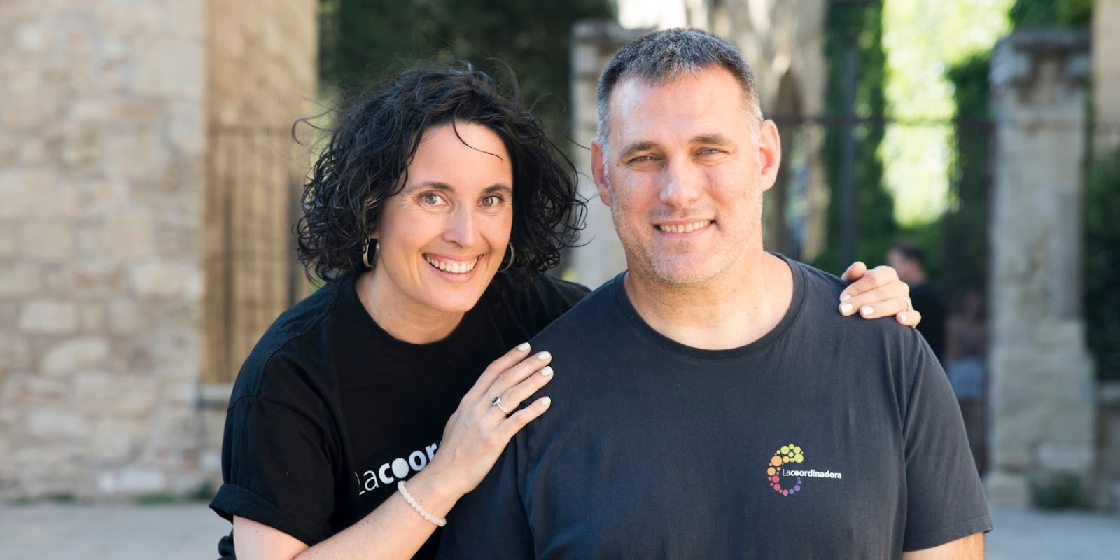 Irene Llamas, secretària de la coordinadora, i Marc Puiggarí, president de la coordinadora FOTO: Bernat Millet (TOT Sant Cugat)