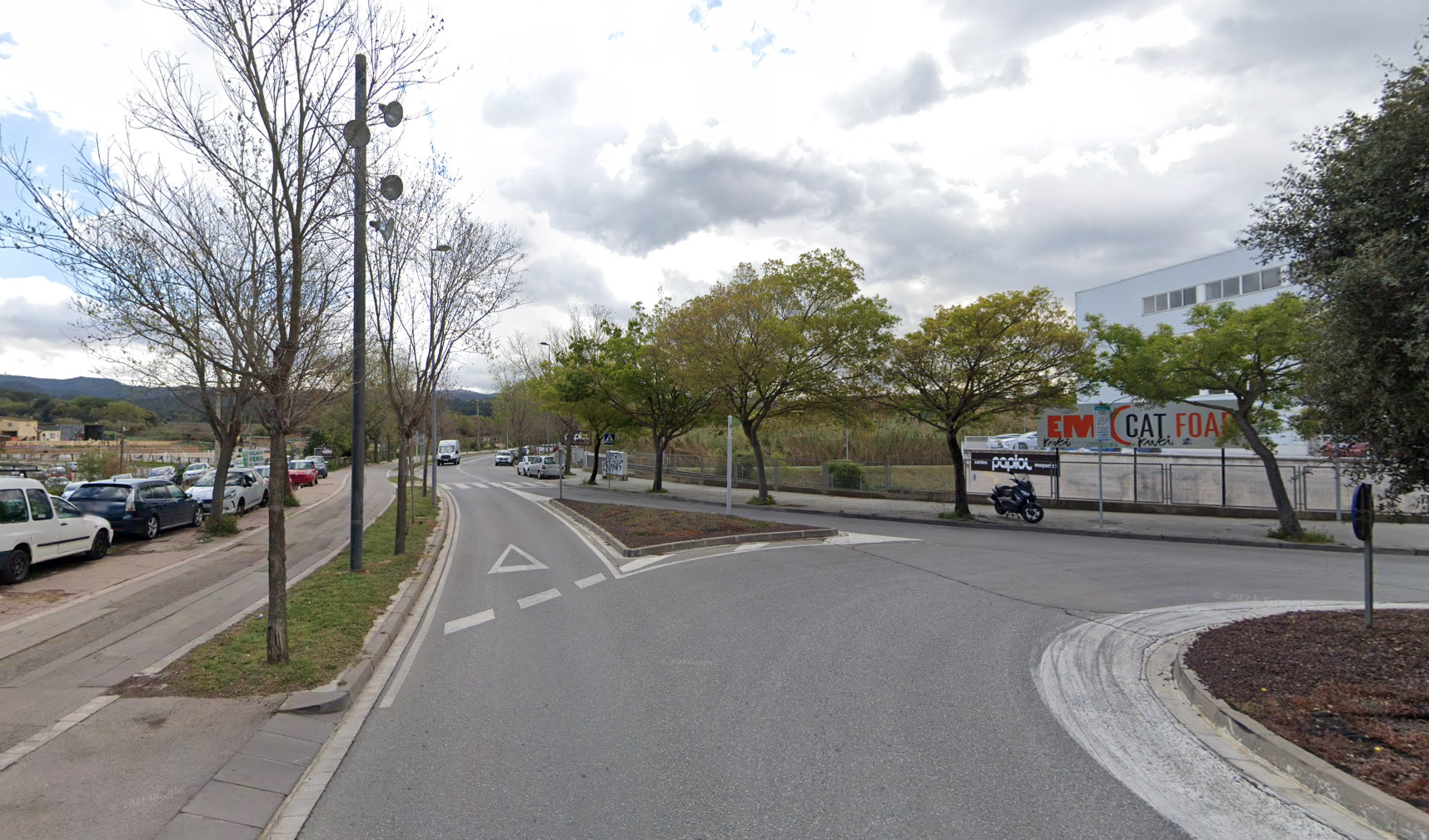 Restriccions de trànsit a l'avinguda de les Corts Catalanes FOTO: Google Maps