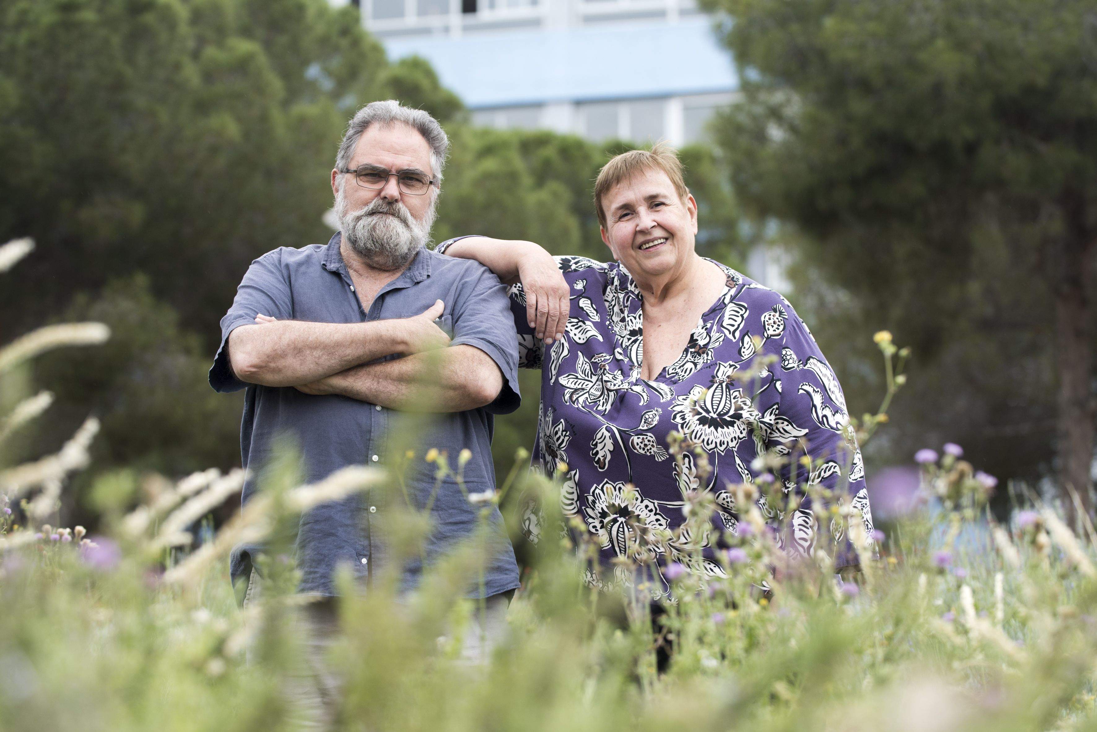 Ignasi Roda i Dolors Vilarasau, directors de les Lectures a la Fresca FOTO: Bernat Millet (TOT Sant Cugat)