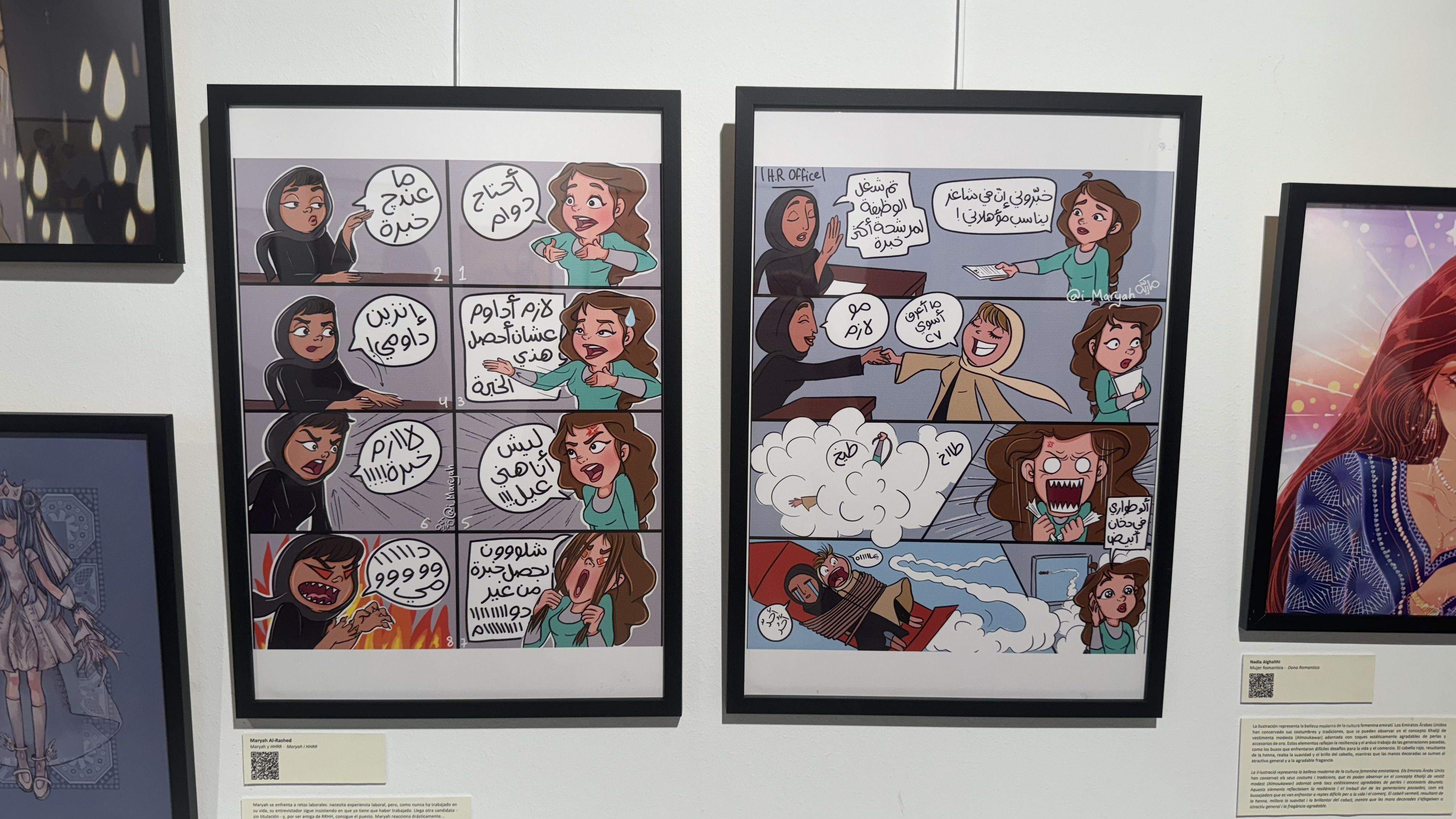 Exposició al Museu del Còmic FOTO: TOT Sant Cugat