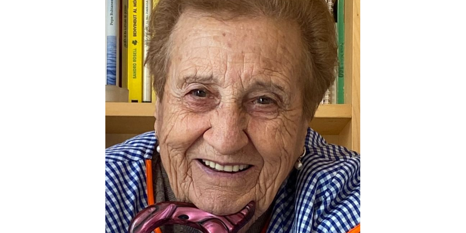 La iaia Angeleta és una de les grandfluencers catalanes destacades. cedida