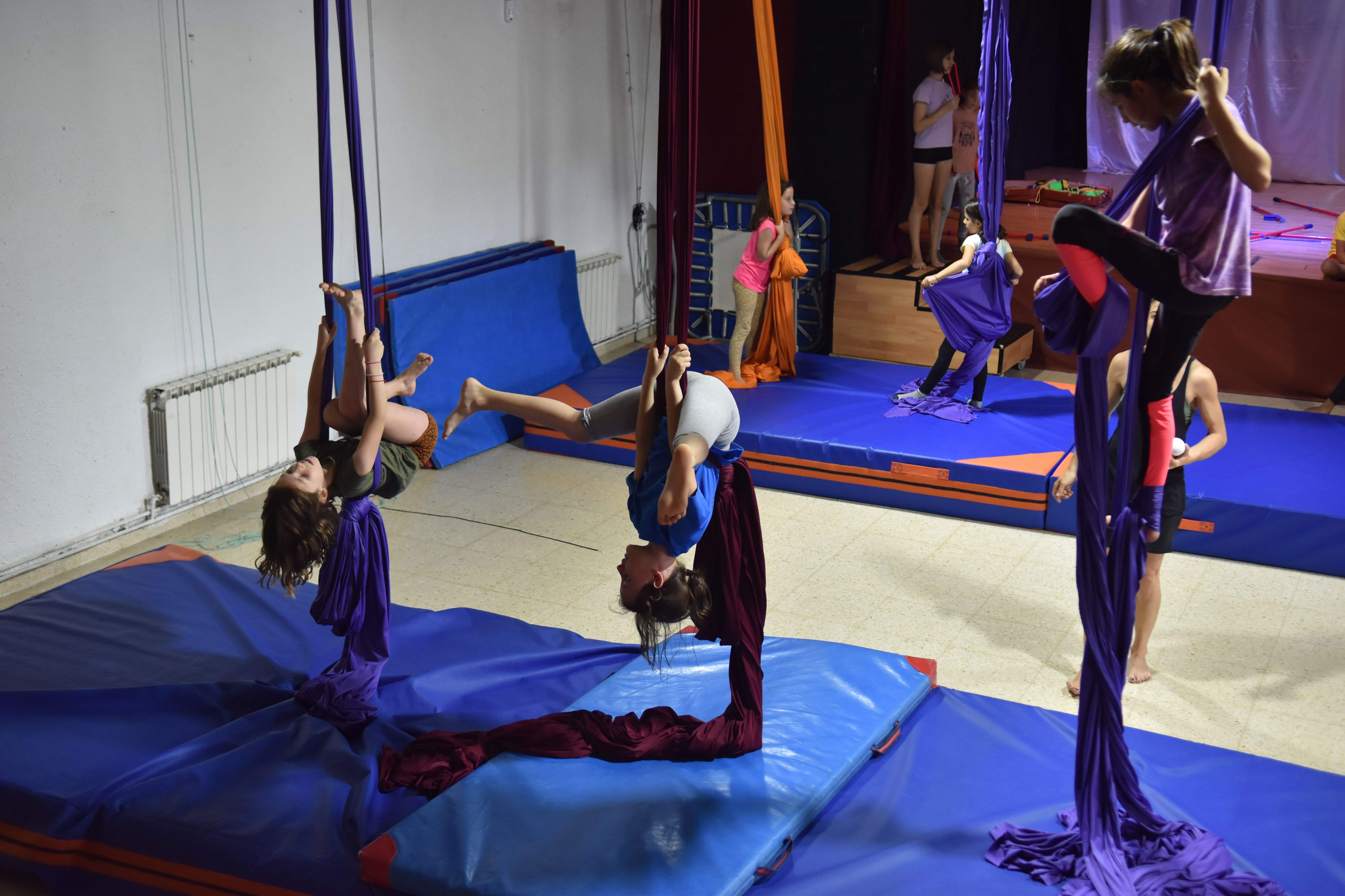 El casal de circ de La Floresta fomenta els valors del circ social. FOTO: Cedida