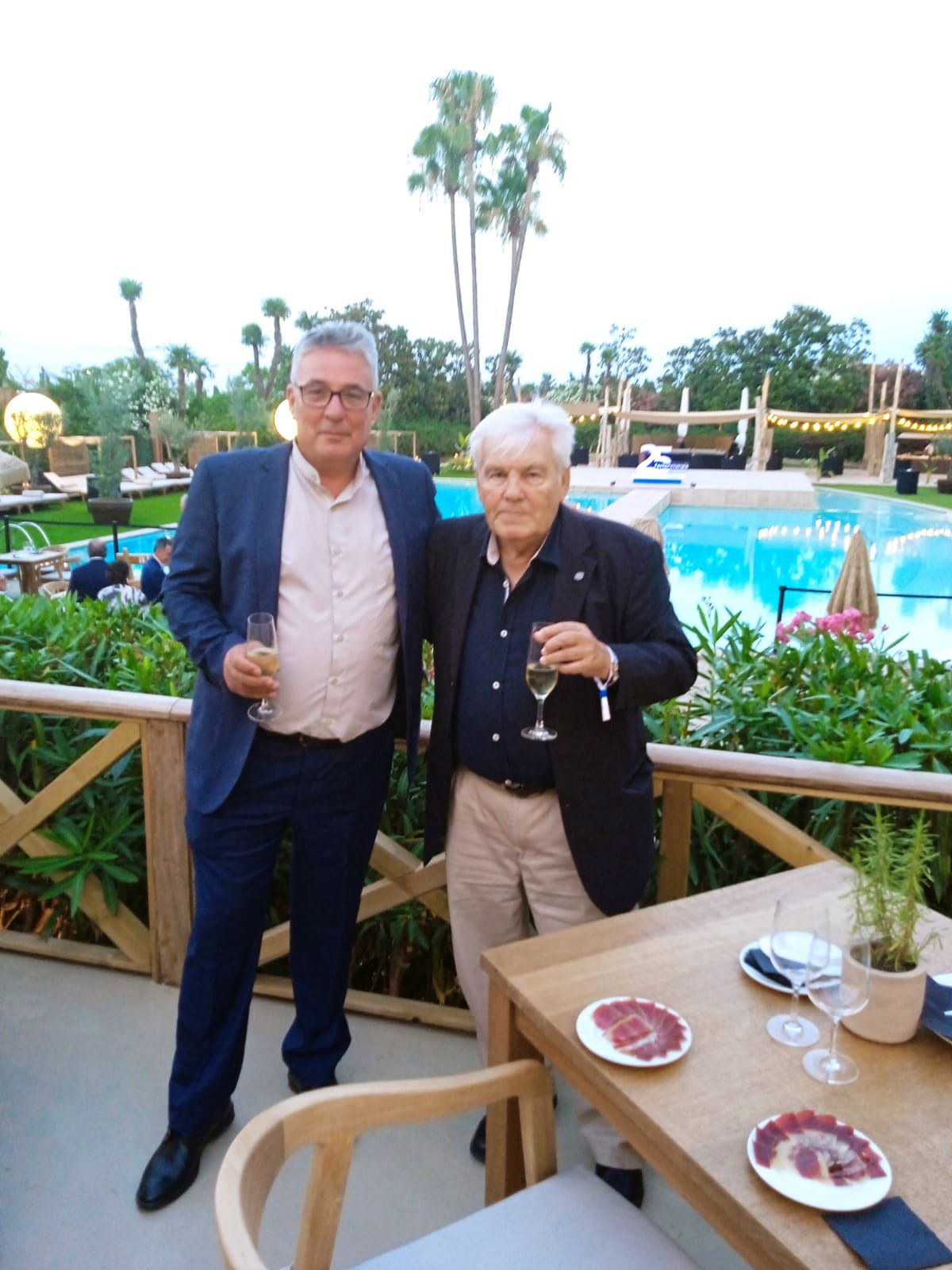 La Penya Blaugrana de Sant Cugat al 25è aniversari de Factorenergia. FOTO: Cedida per la Penya Blaugrana