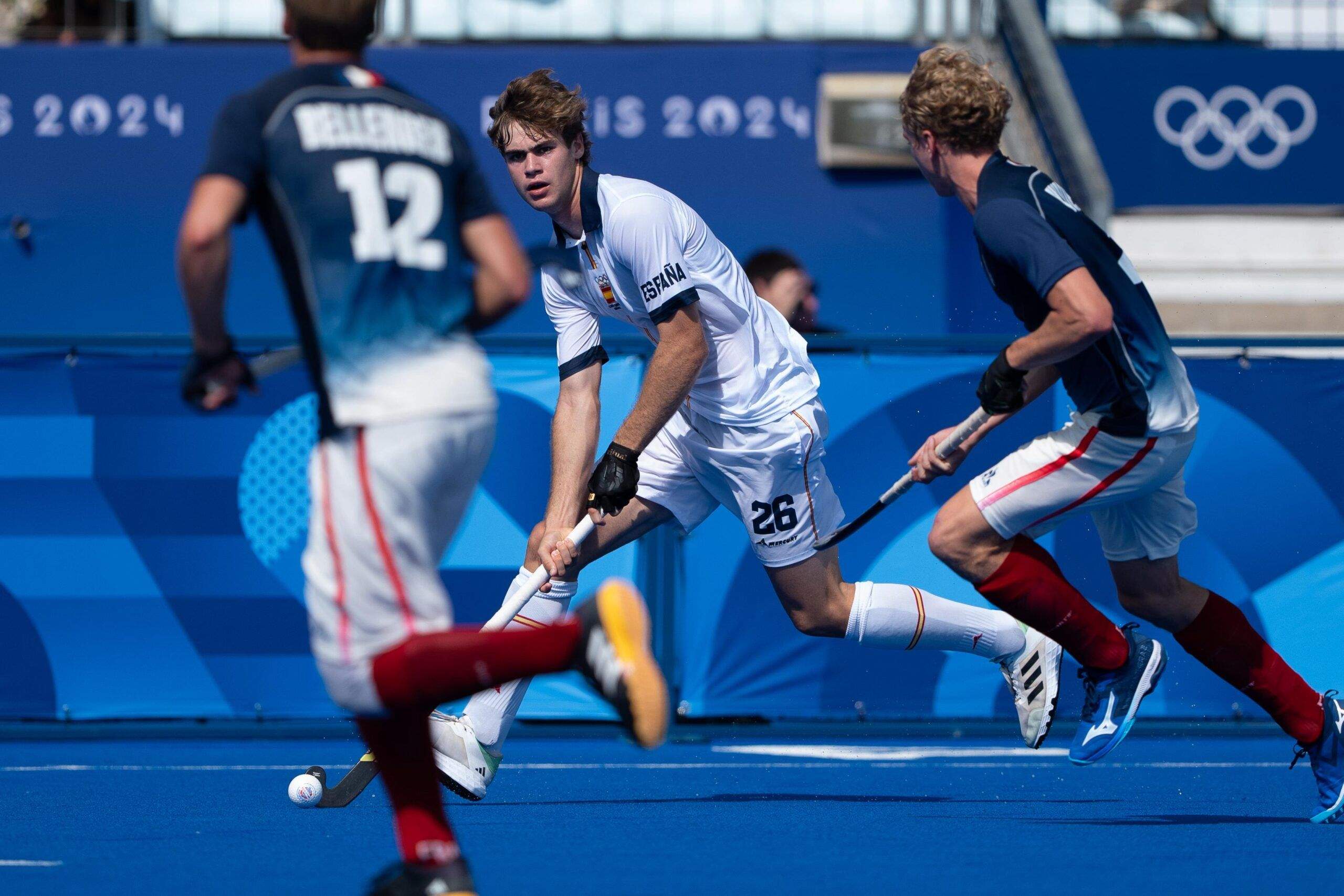 El jugador santcugatenc de la selecció espanyola, Bruno Font FOTO: RFEH