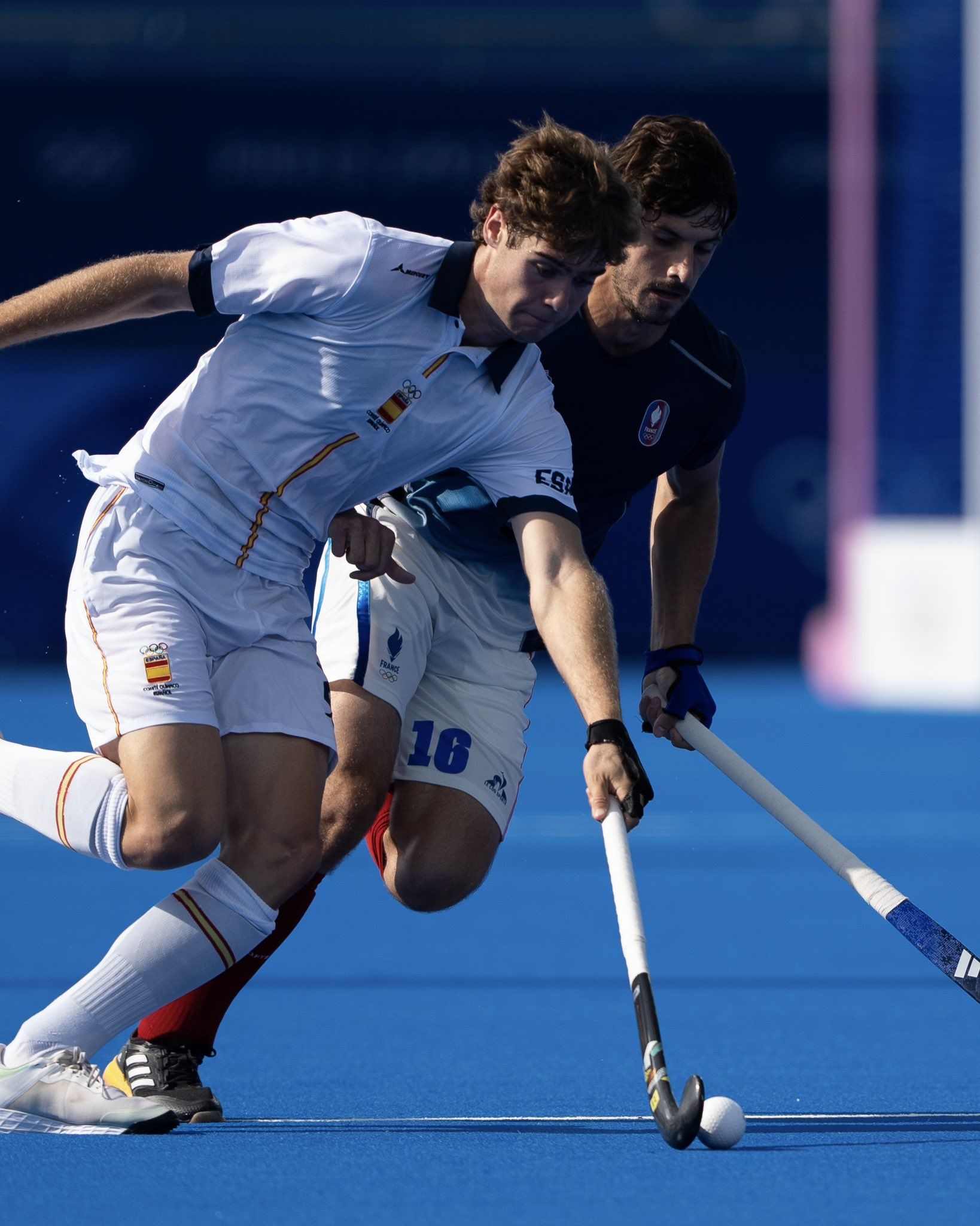 Bruno Font en un partit amb la selecció FOTO: RFEH