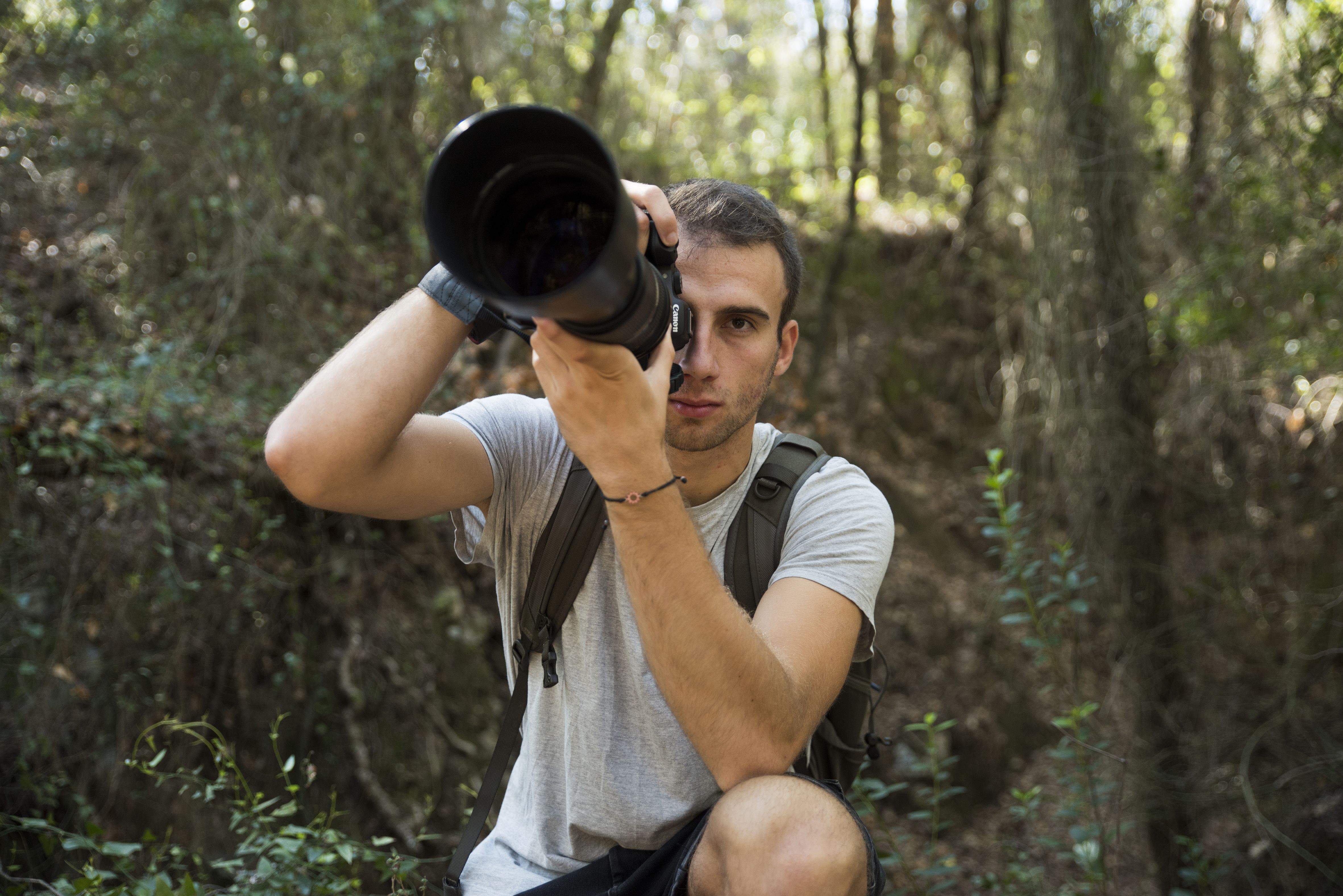 Ivan Villarejo és fotògraf de capçalera de la ONG ecologista, Grup d’Estudi i Protecció dels Ecosistemes Catalans. FOTO: Bernat Millet