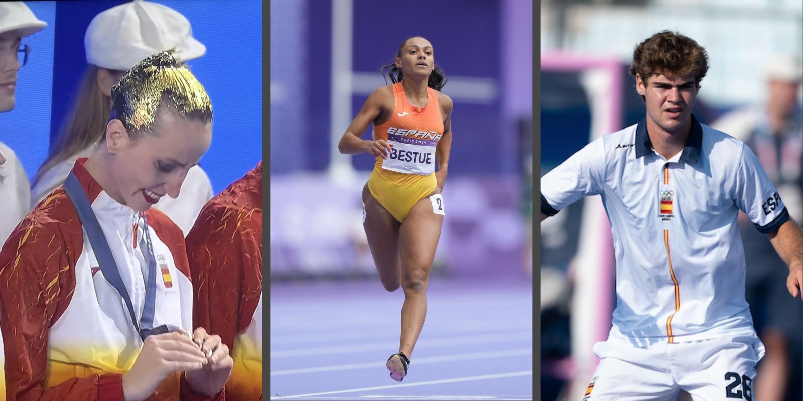 Els santcugatencs que han participat en els Jocs Olímpics FOTO: Eurosport / Federació Catalana d'Atletisme / RFEH