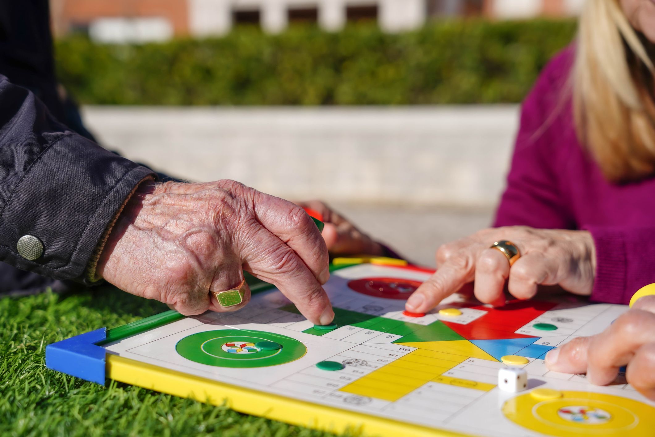 Els jocs de taula ajuden a mantenir el cervell actiu i fomenten la socialització entre la gent gran. FOTO: Cedida
