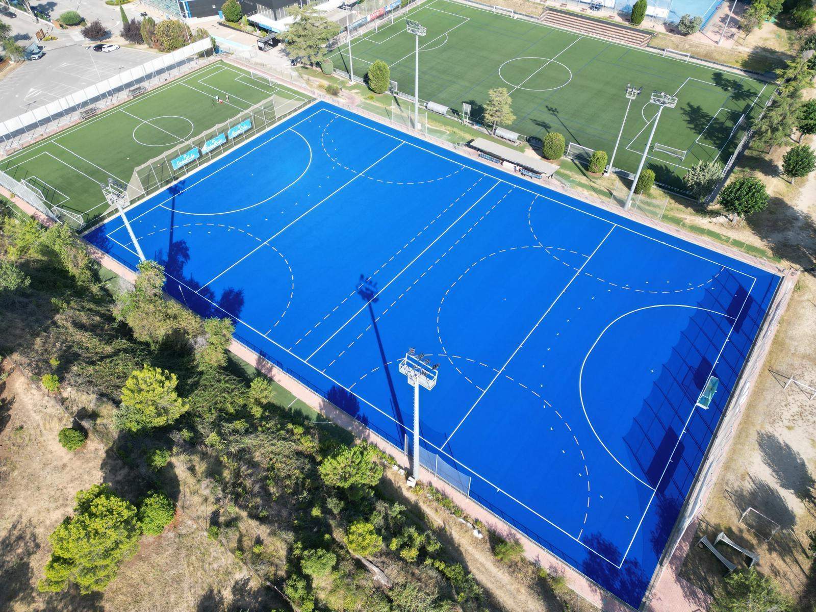 Camp 2 del Junior renovat. FOTO: Club Junior 1917