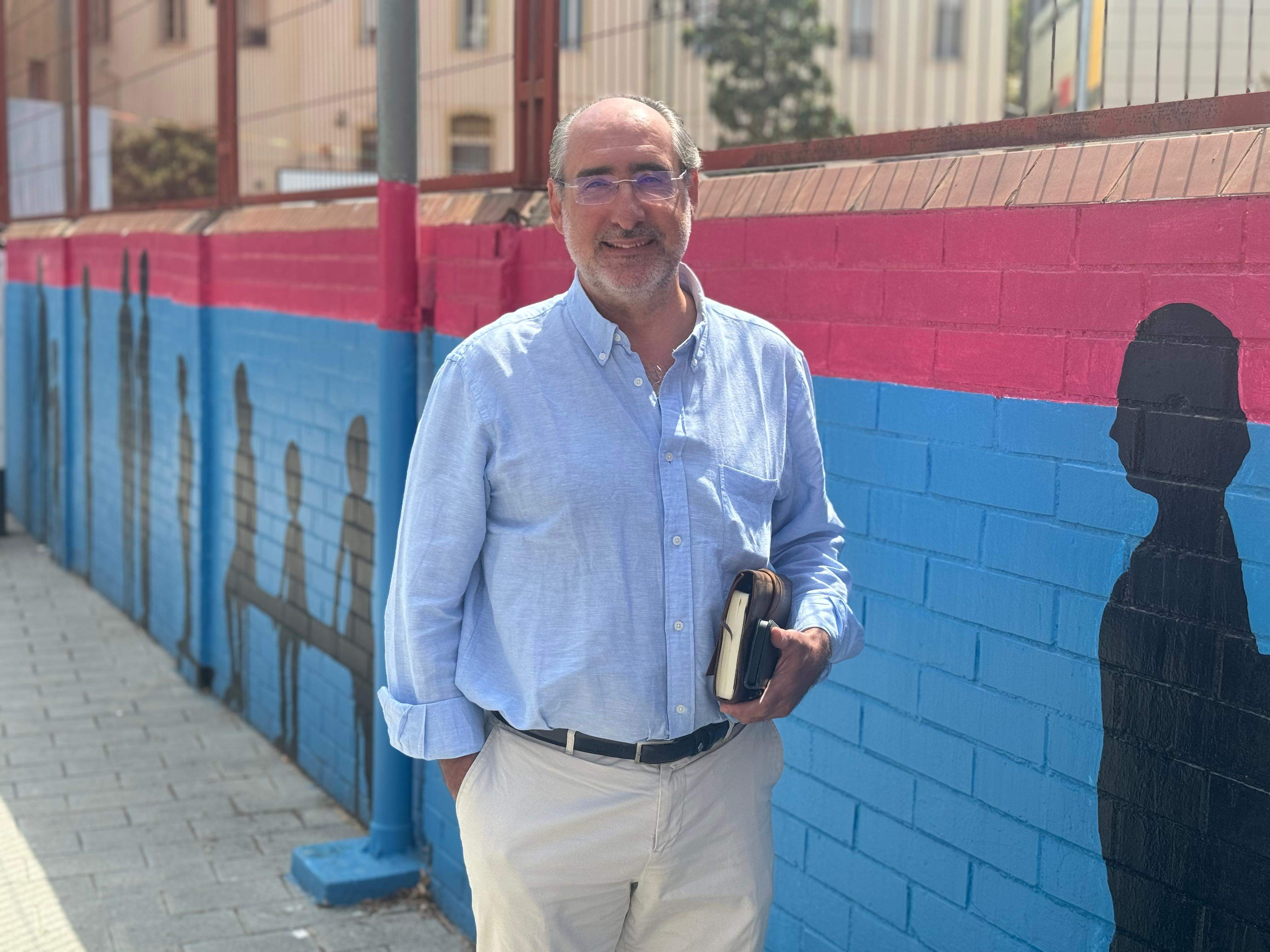 Josep-Manuel Prats és el president de la Federació d'Associacions de Pares i Mares d'alumnes d'escoles lliures FOTO: TOT