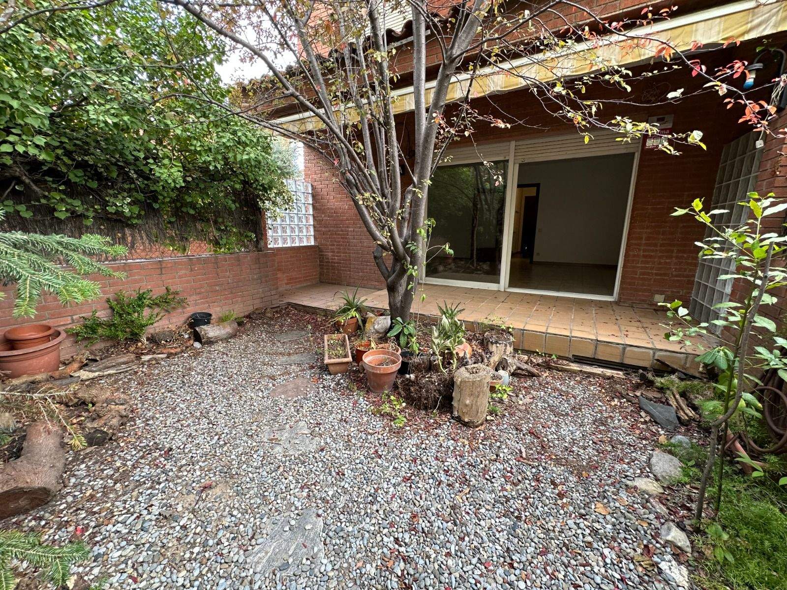 Pati de la casa adossada de Sant Domènec de la immobiliària ORGAN. FOTO: Cedida