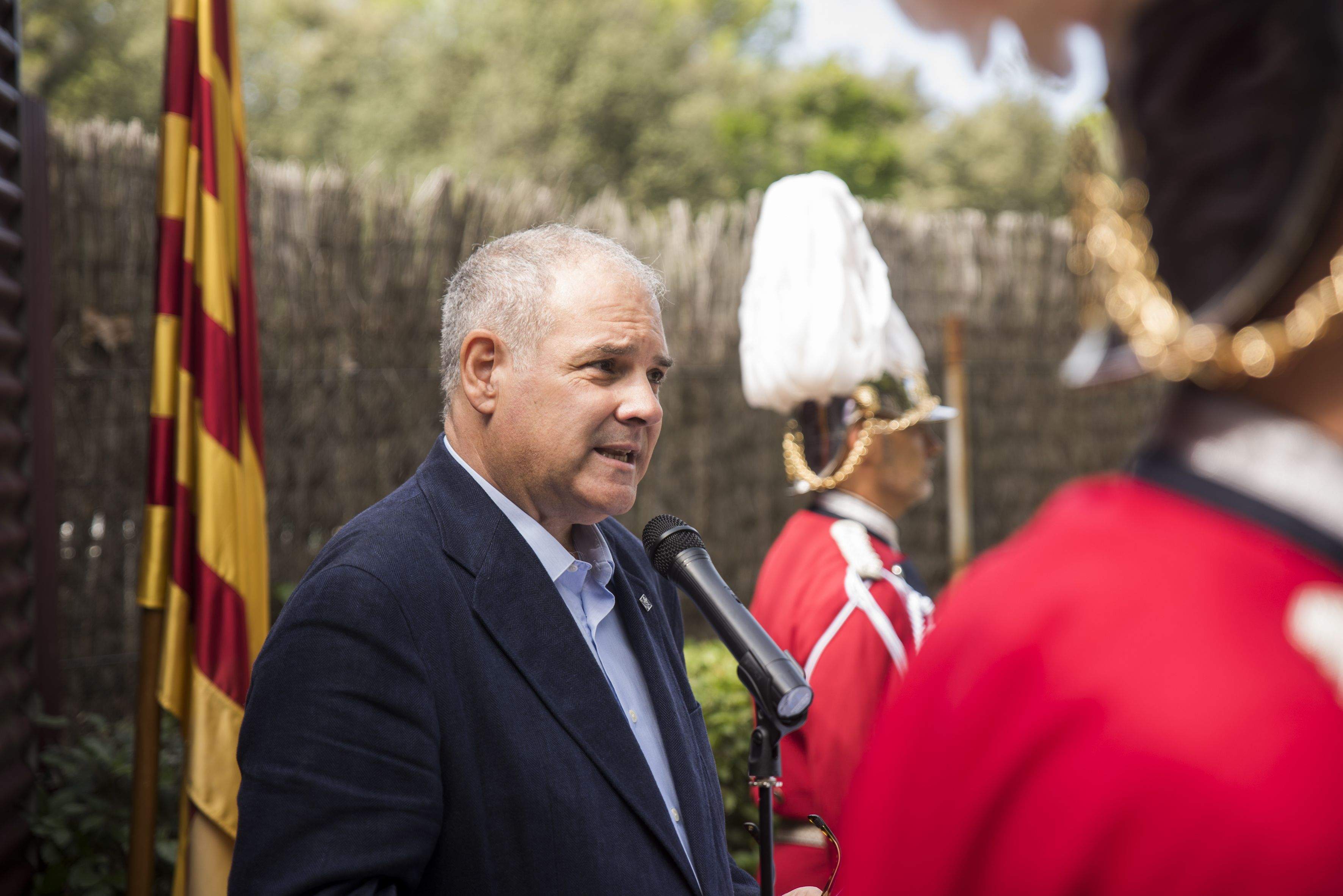 El president de l'EMD de Valldoreix, Juanjo Cortés FOTO: Bernat Millet (TOT Sant Cugat)
