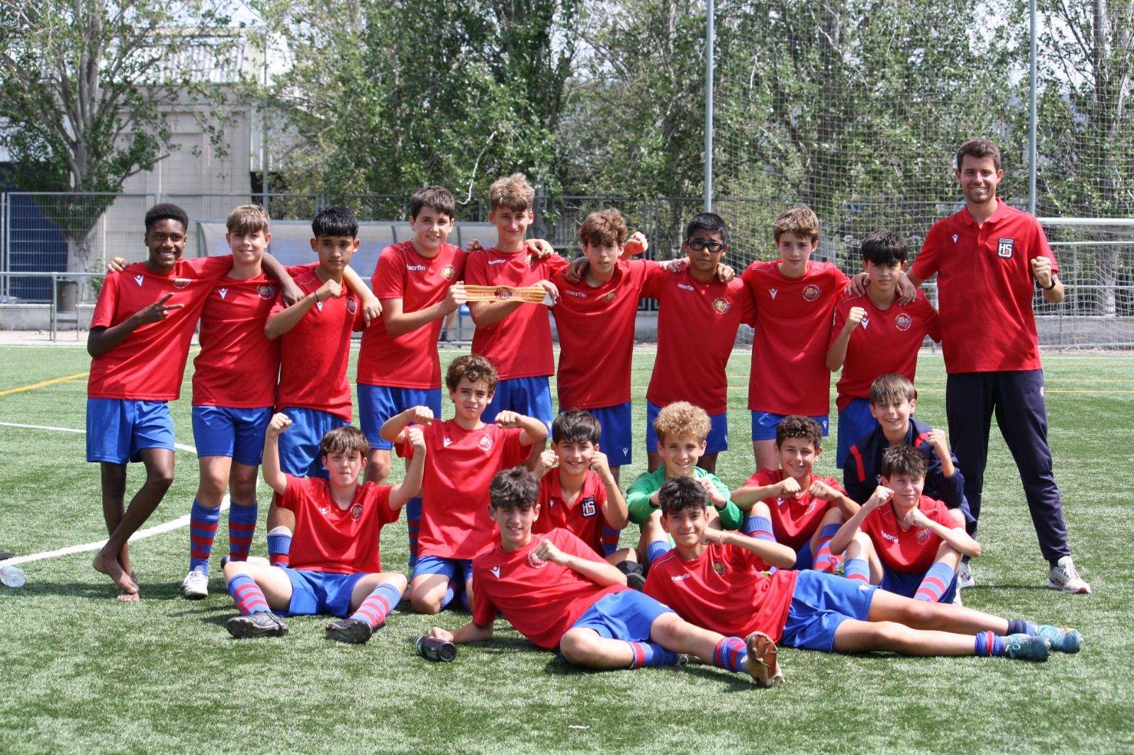 Equip Infantil B de la PB Sant Cugat. FOTO: Penya Blaugrana de Sant Cugat