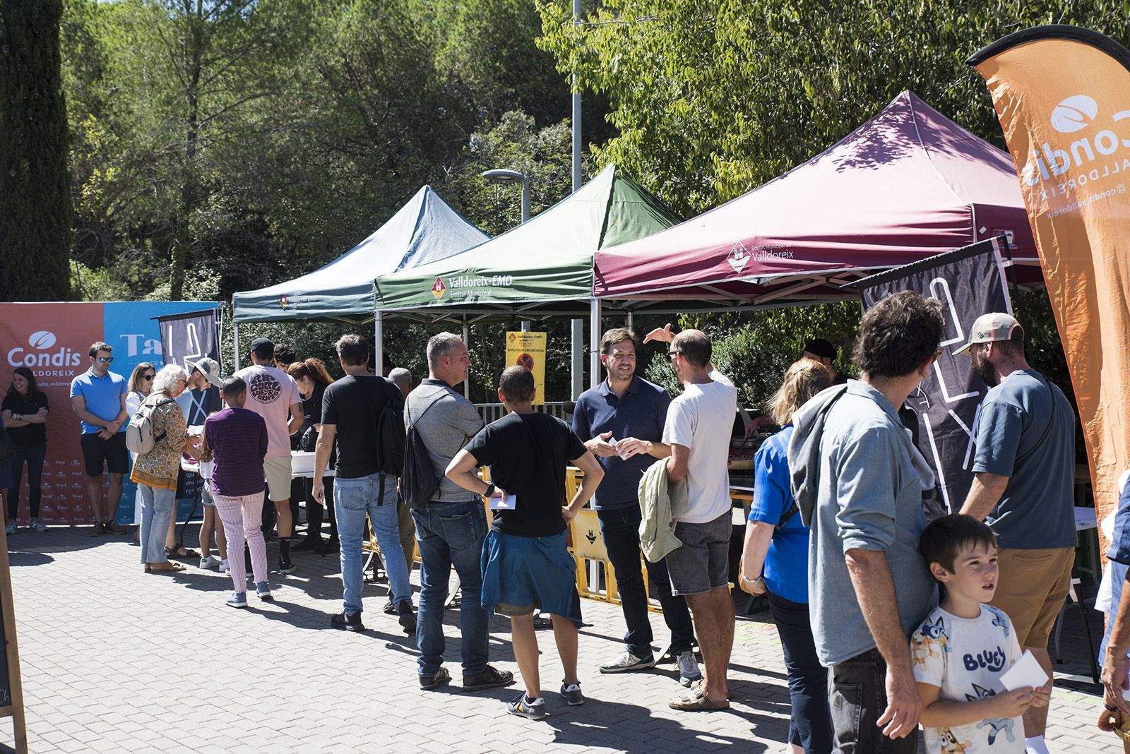 Fideuà popular a la Festa Major de Valldoreix. FOTO: Bernat Millet (TOT Sant Cugat)