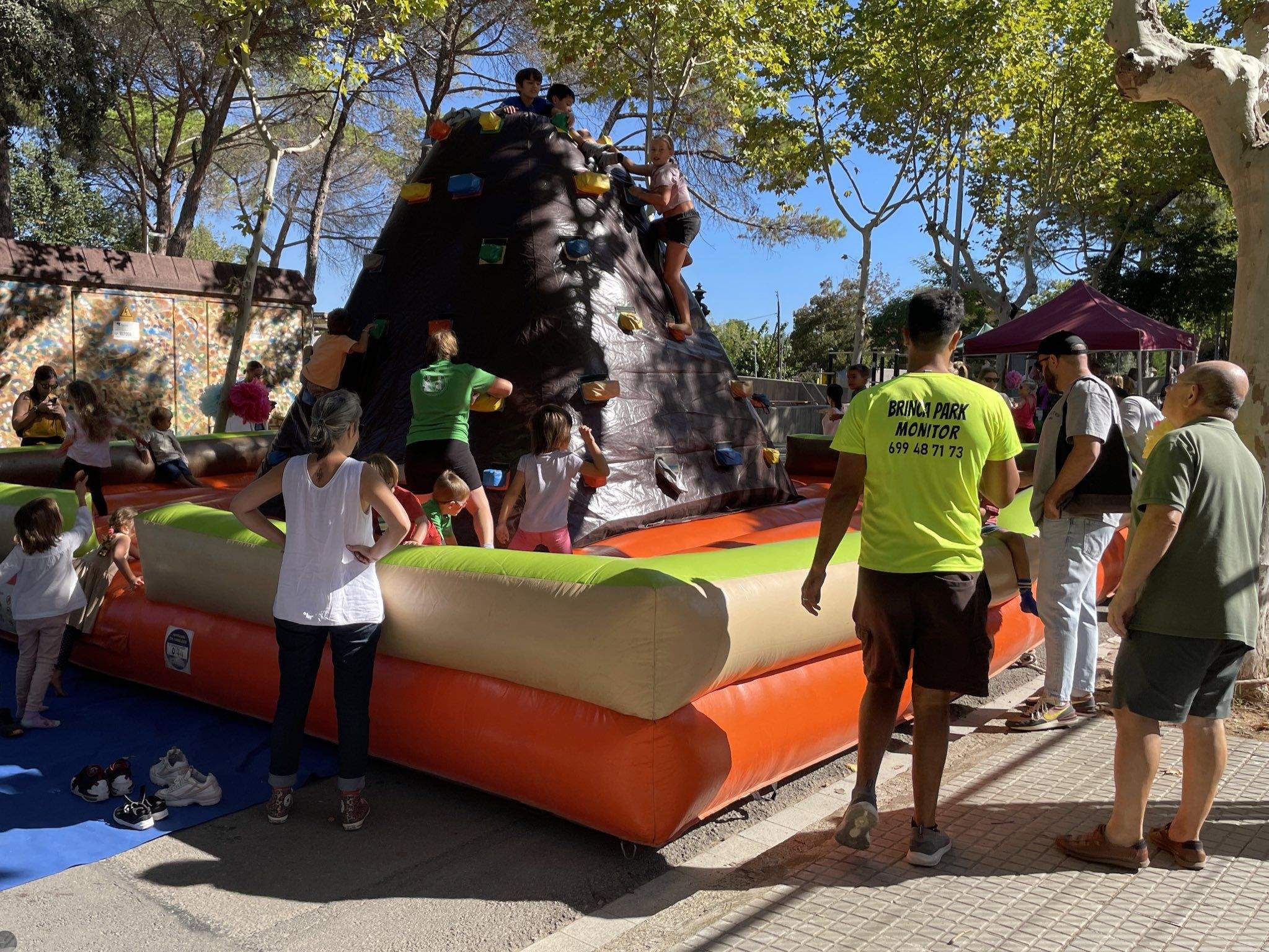 Activitats infantils durant la Festa Major de Valldoreix. FOTO: EMD Valldoreix